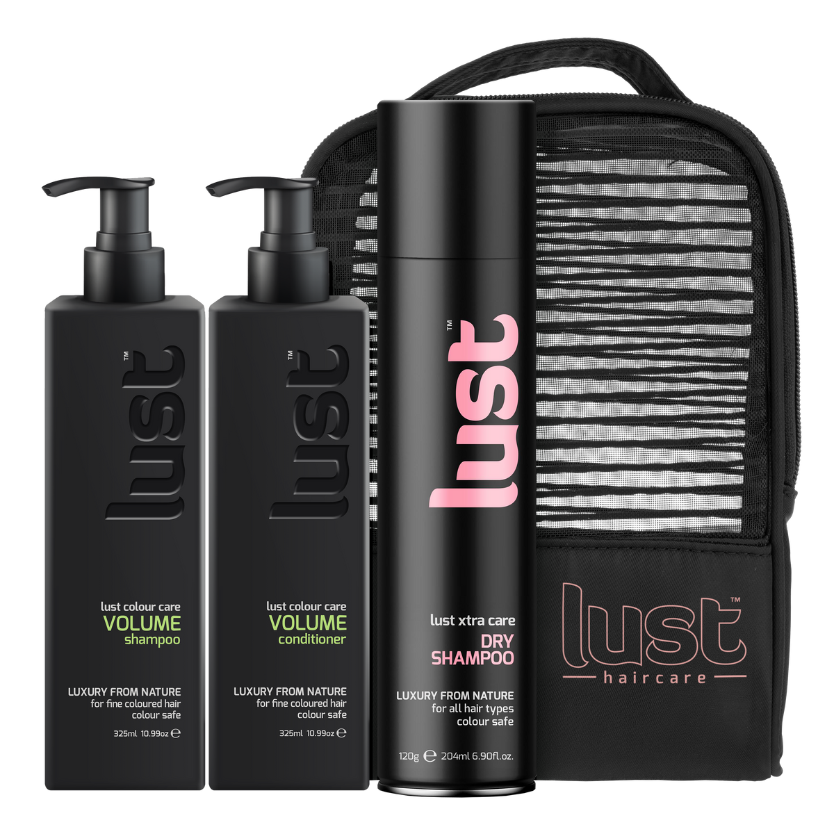 Lust Haircare Volume & Dry Shampoo Gift Pack