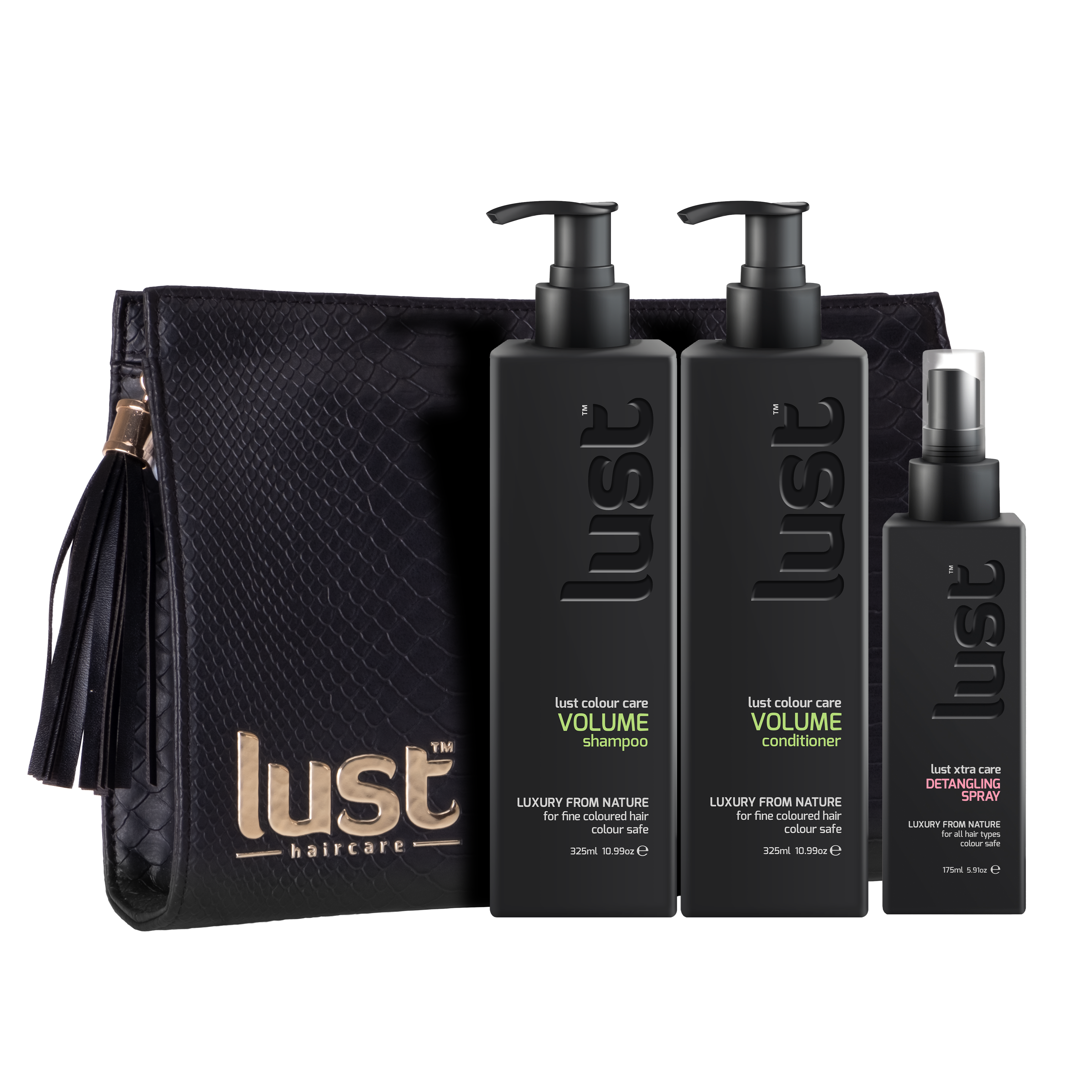 Lust Haircare Volume & Detangling Gift Set