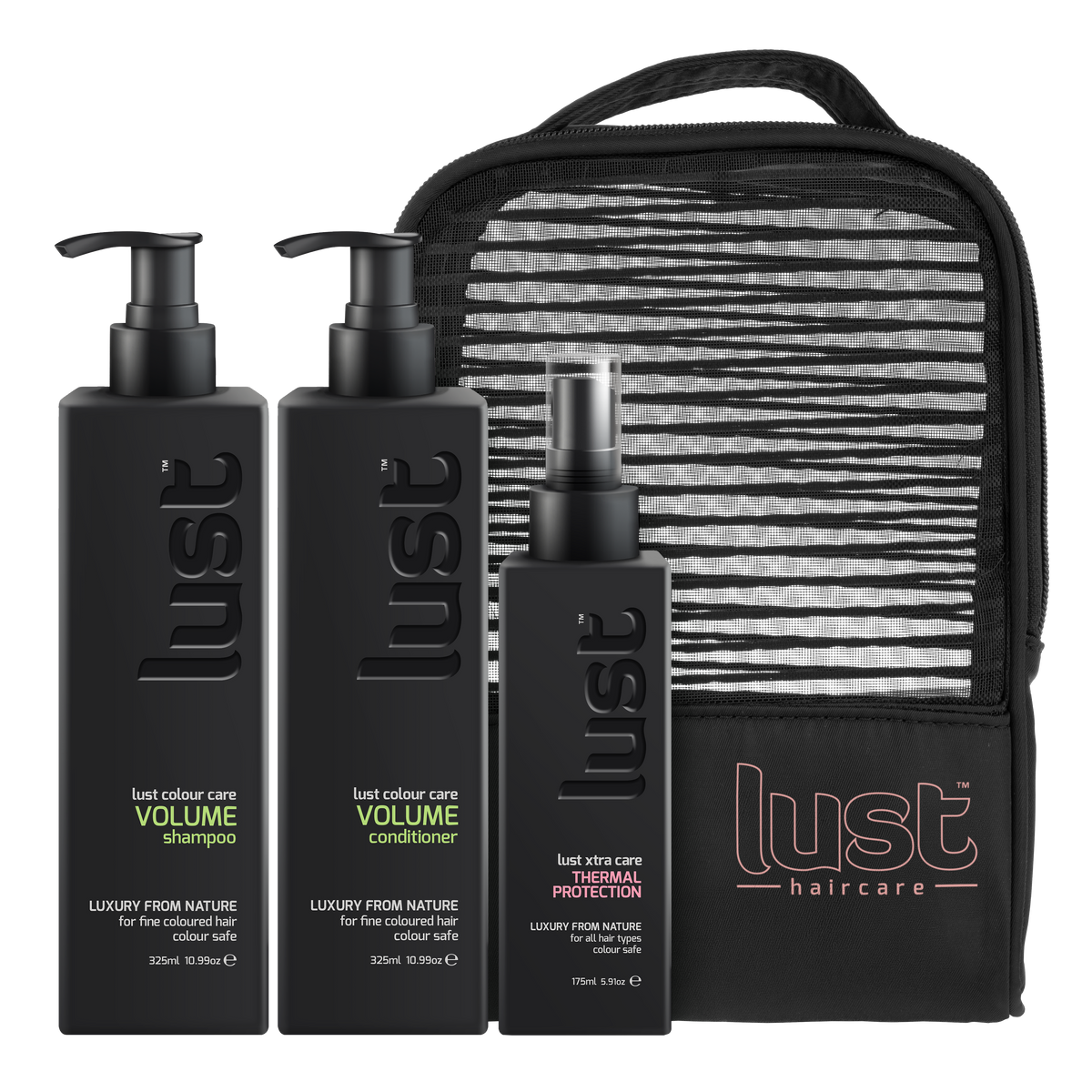 Lust Haircare Volume & Thermal Protection Spray Gift Pack