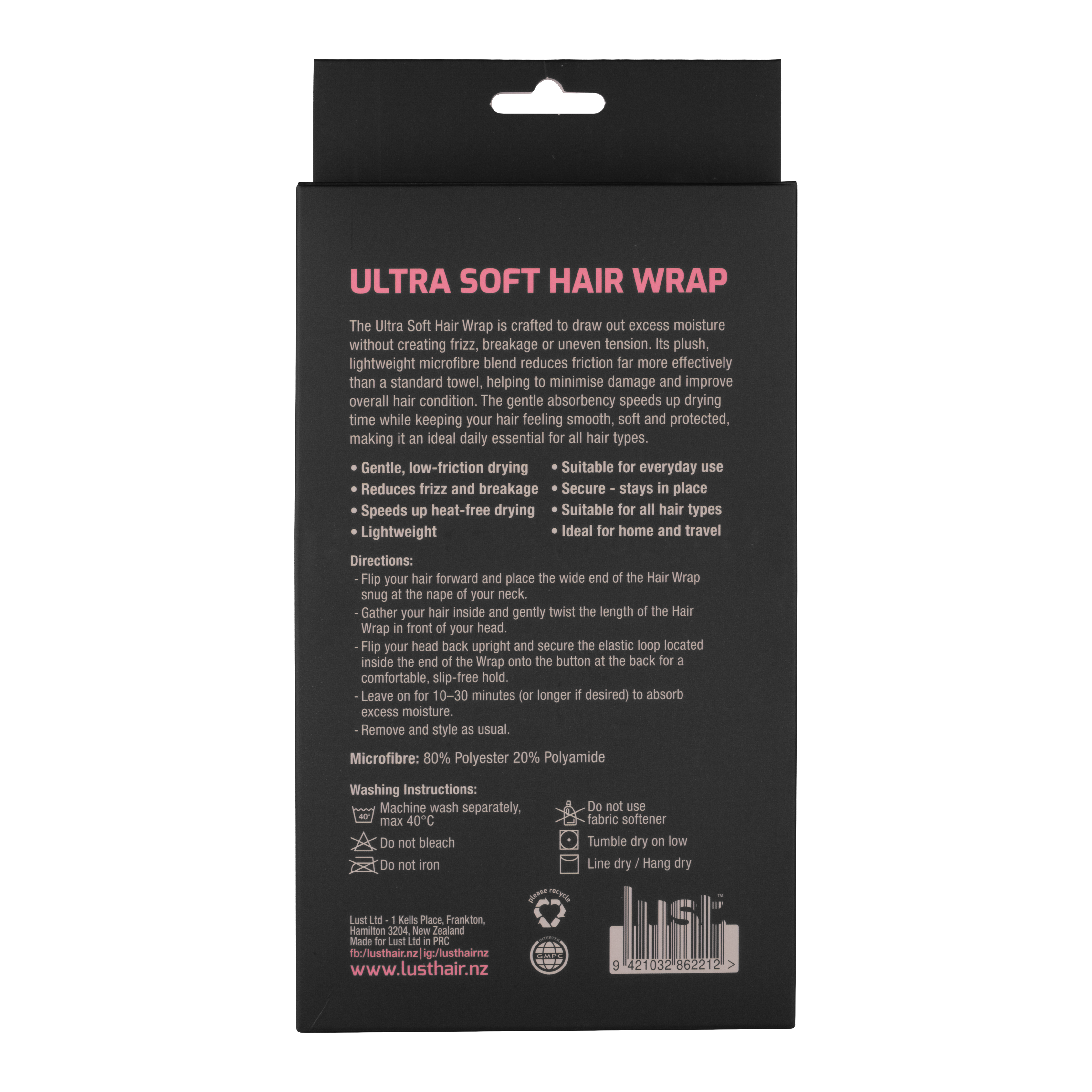 Lust Haircare Ultra Soft Hair Wrap