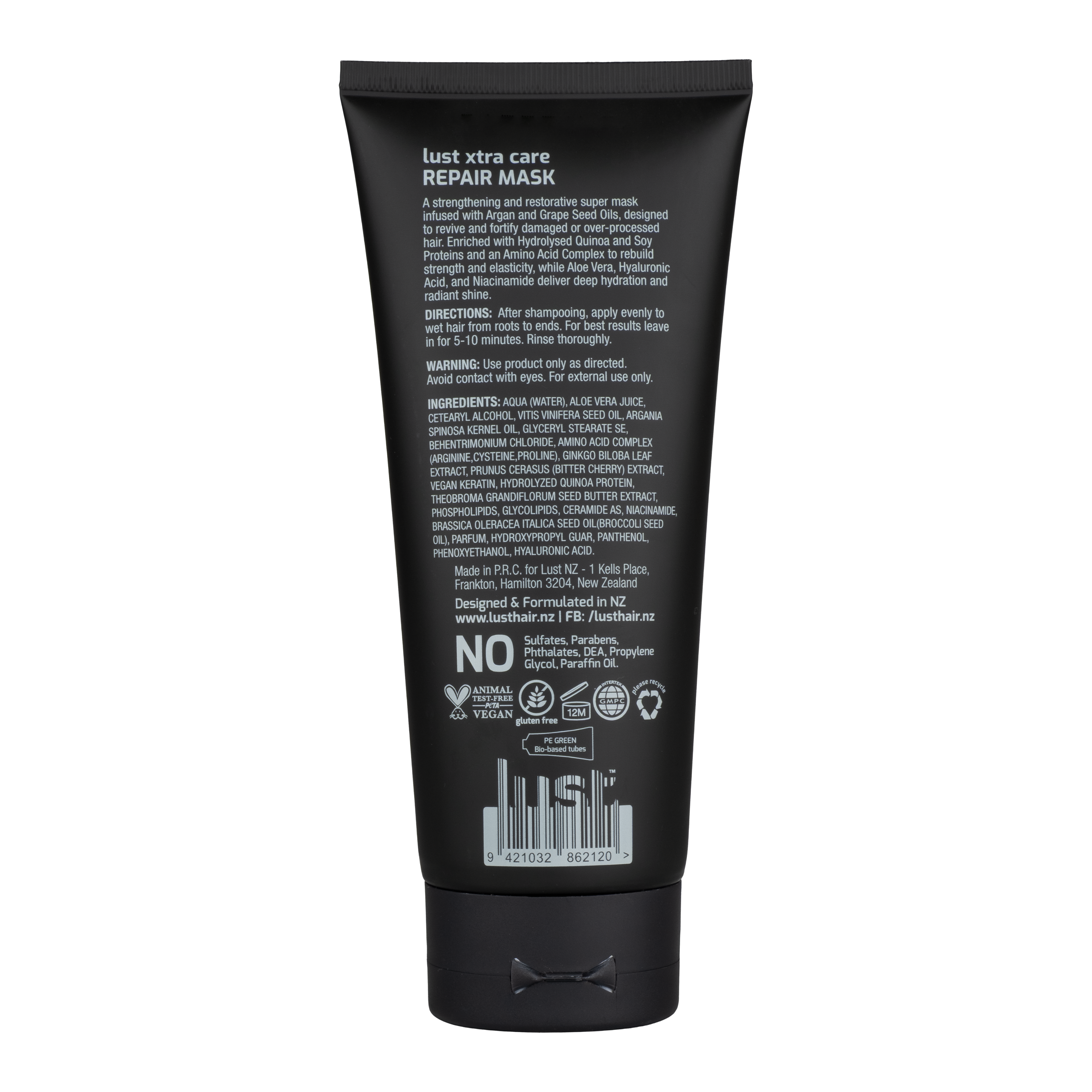 Lust Haircare Repair Mask 200ml