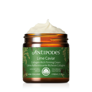 Antipodes Lime Caviar Collagen-Rich Firming Cream 60ml on transparent background
