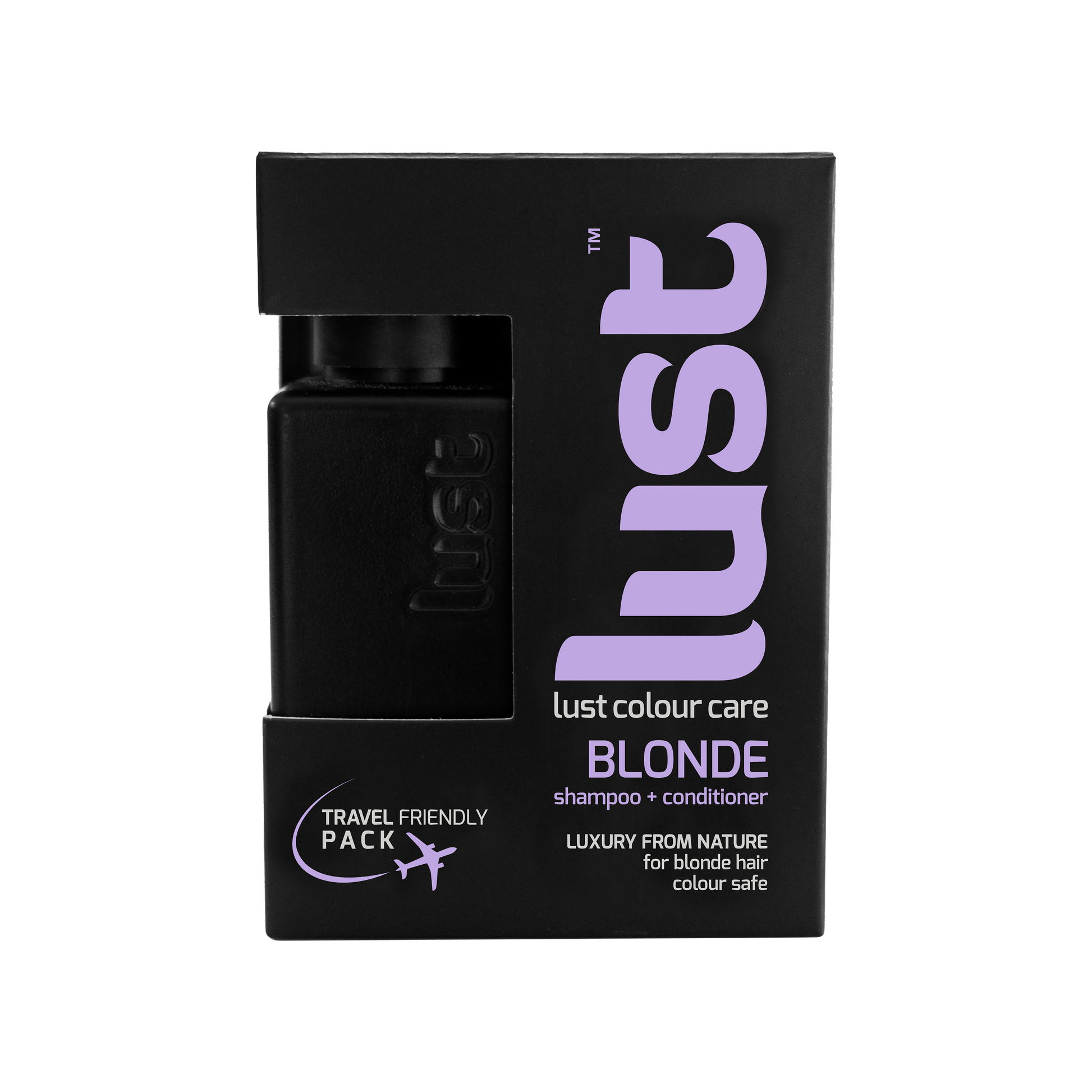 Lust Haircare Blonde Travel Duo-Icon Haircare & Beauty NZ-1