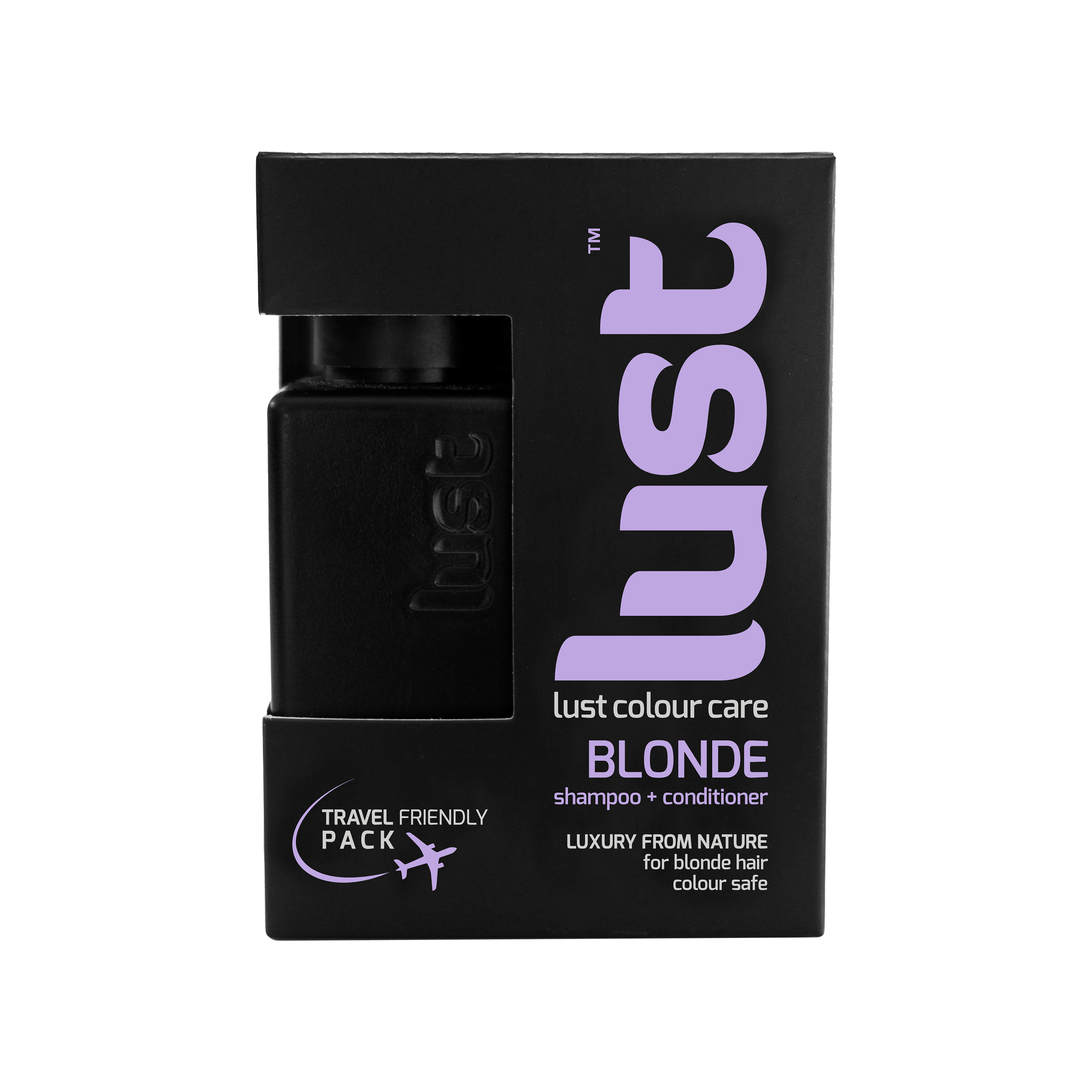 Lust Haircare Blonde Travel Duo-Icon Haircare & Beauty NZ-1