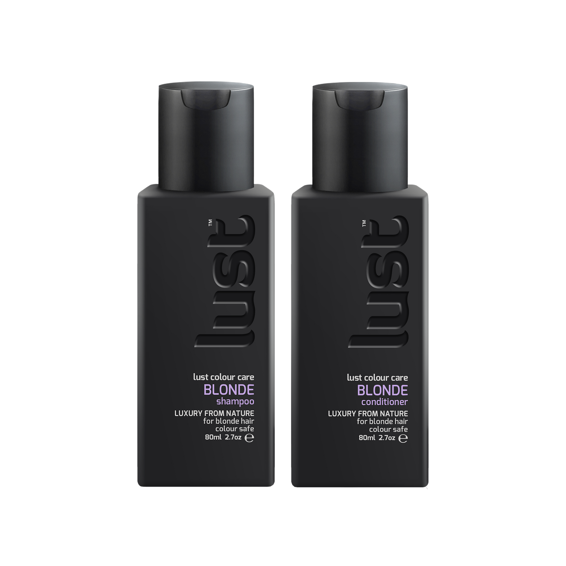 Lust Haircare Blonde Travel Duo-Icon Haircare & Beauty NZ-2