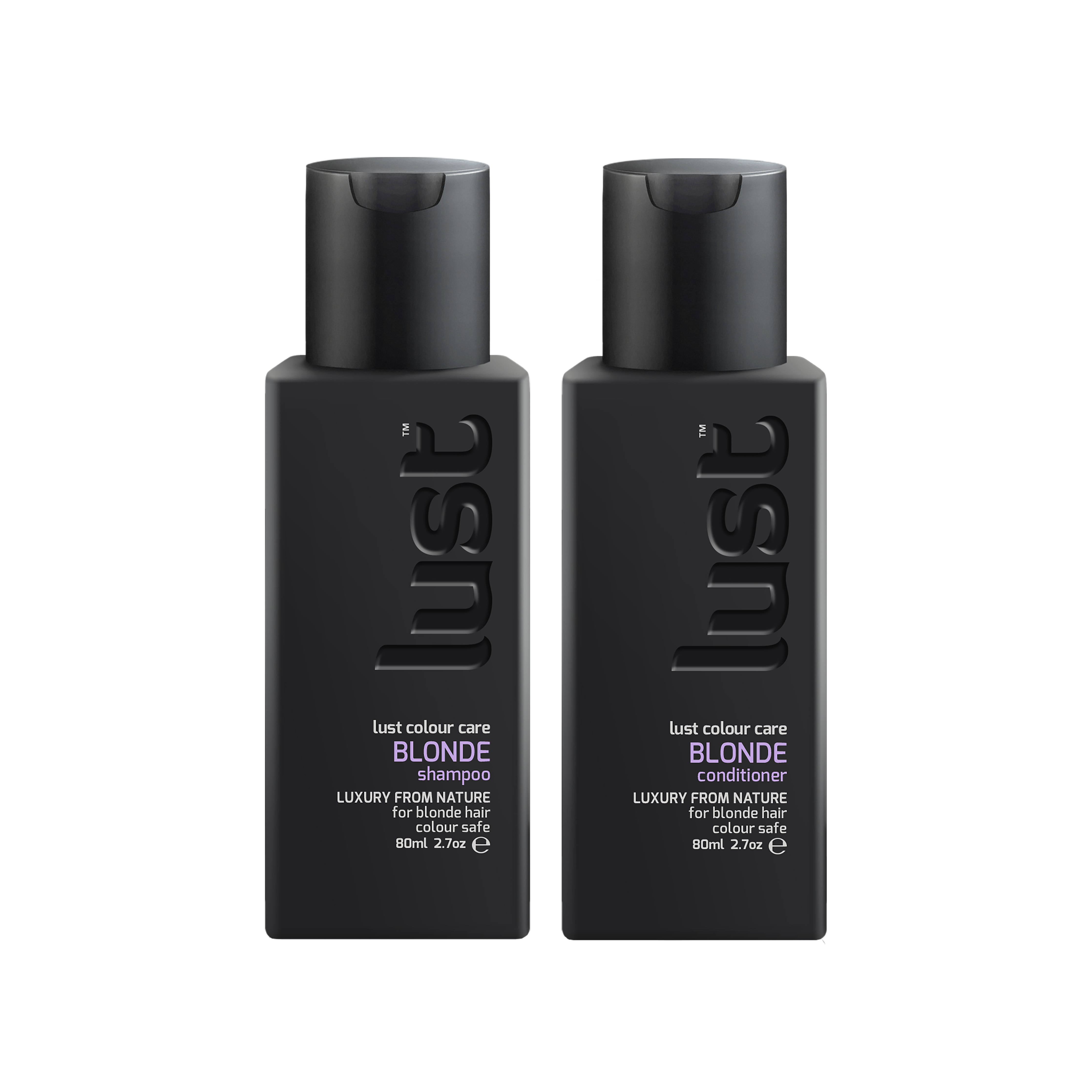 Lust Haircare Blonde Travel Duo-Icon Haircare & Beauty NZ-2