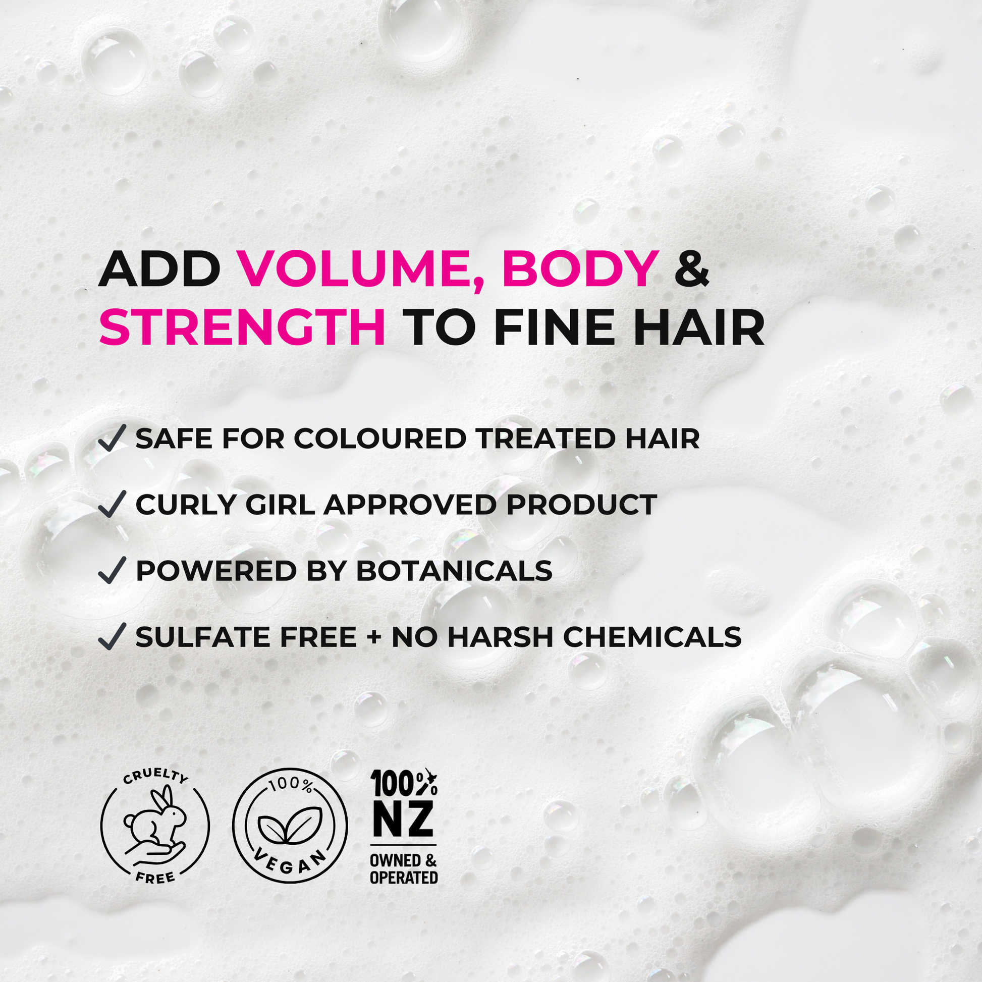 Lust Haircare Volume Shampoo-Icon Haircare & Beauty NZ-3