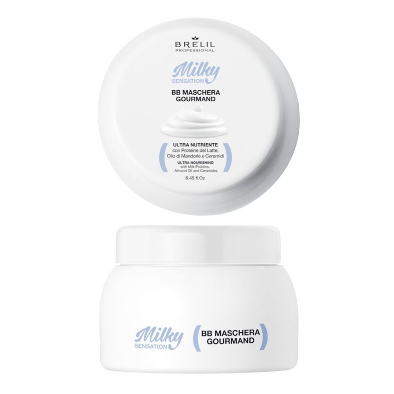 Brelil Milky Sensation BB Hair Mask Gourmand 250ml-Icon Haircare and beauty NZ-1