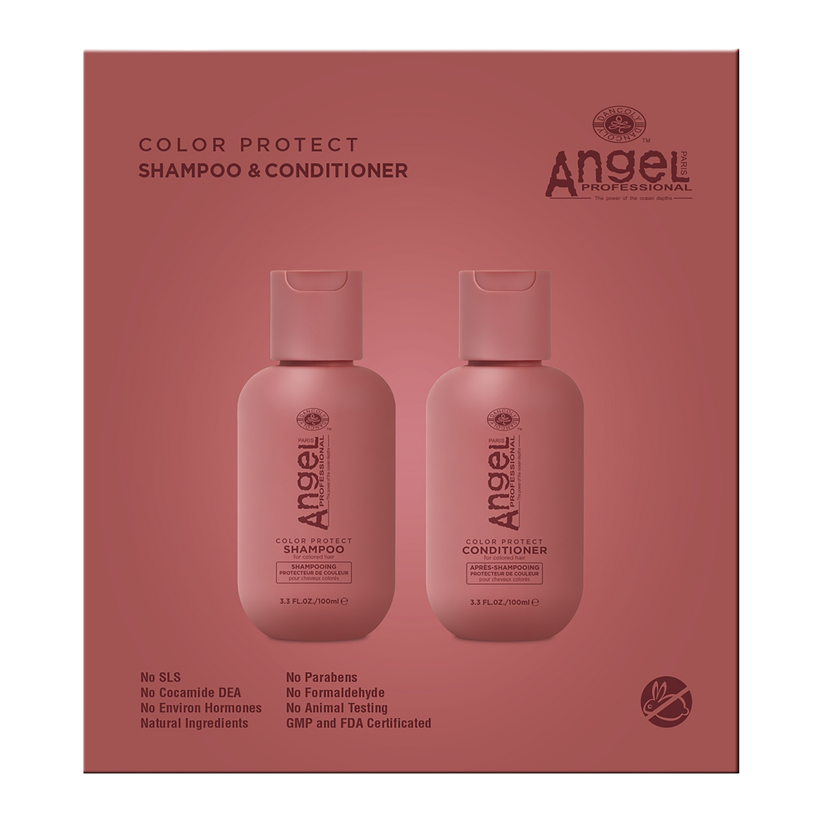 Angel Professional Color Protect Travel Duo 100ml x2