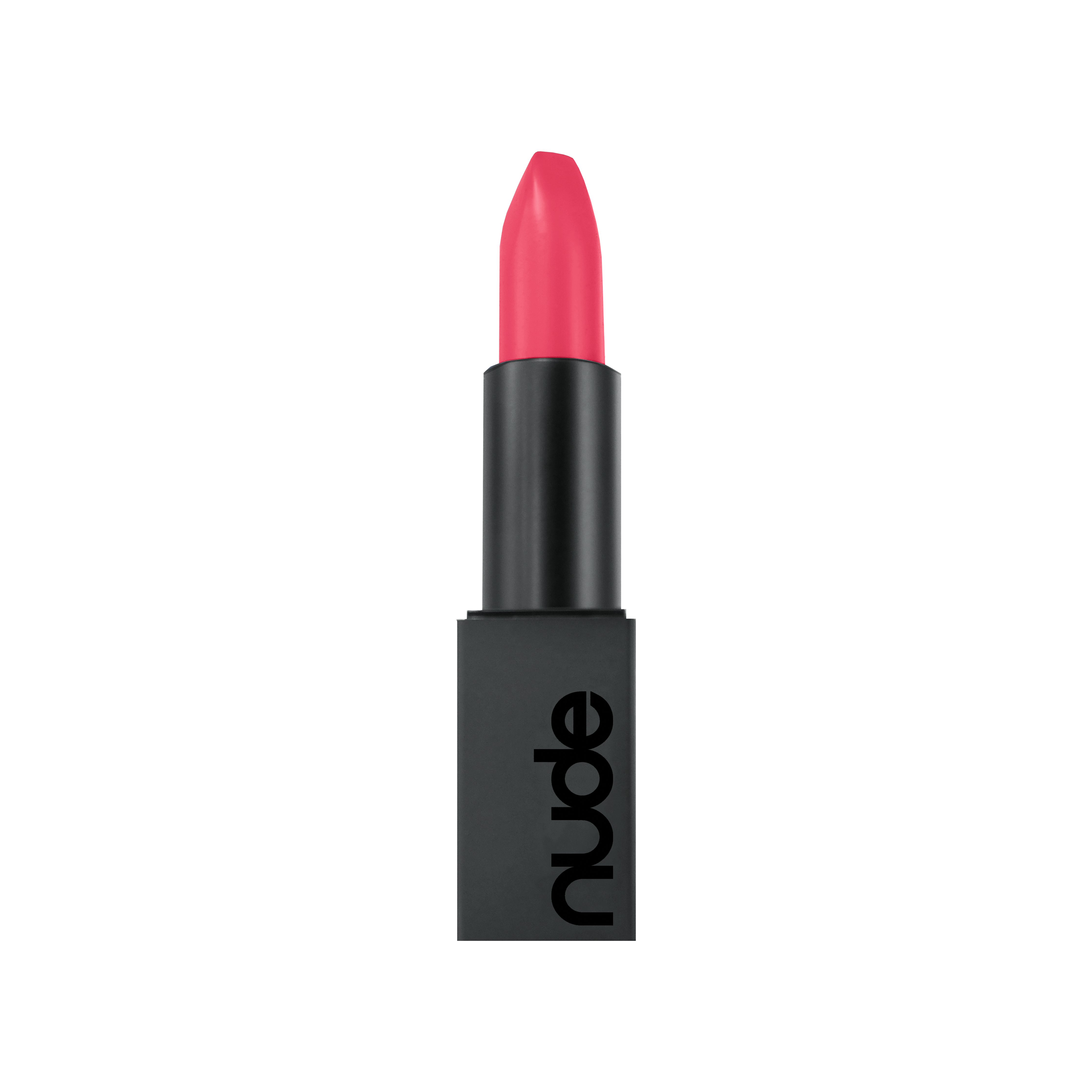 Love is a strawberry pink lipstick from Nude by Lust-Icon Haircare and Beauty-1