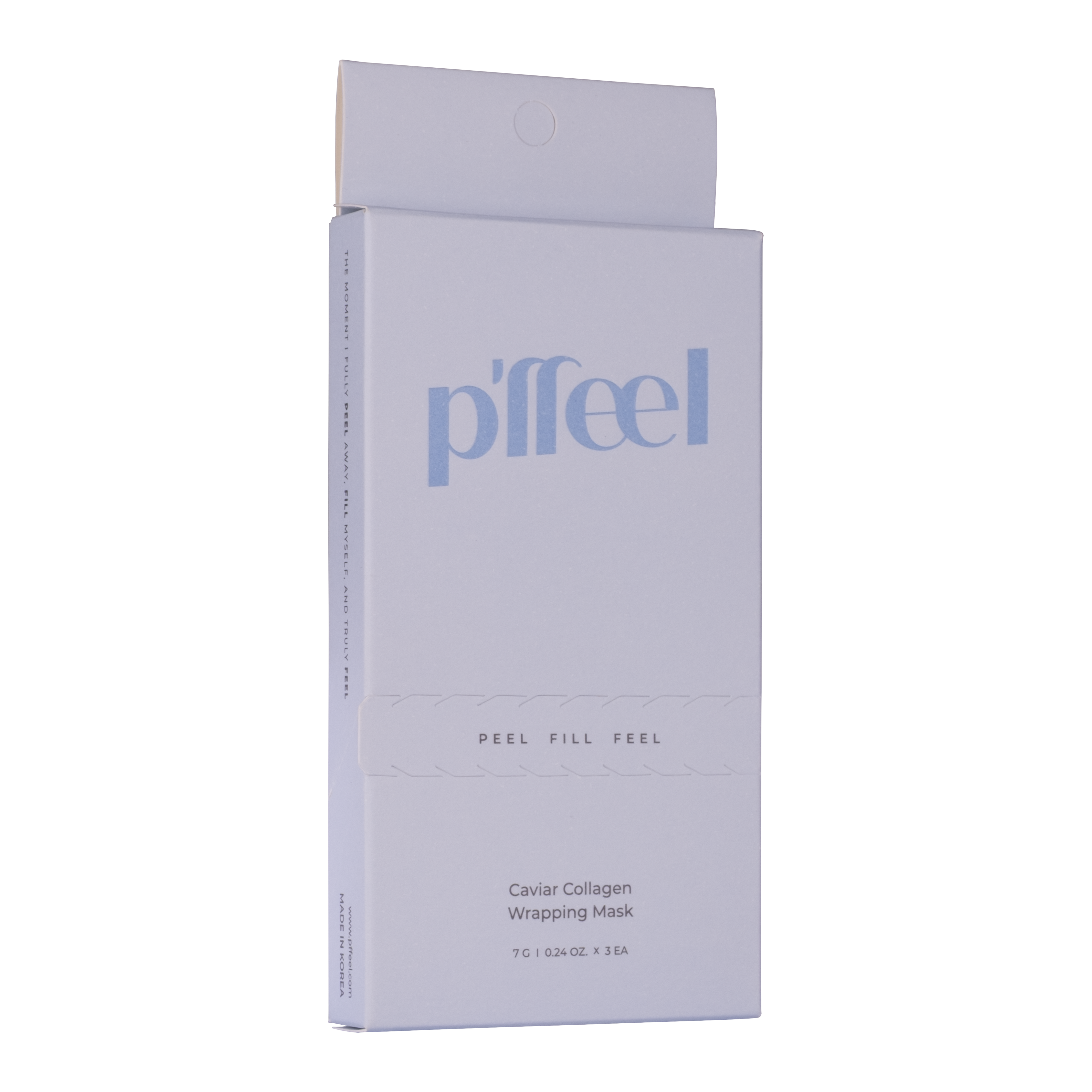 P'ffeel Caviar Collagen Wrapping Mask Mini Kit 7g x3