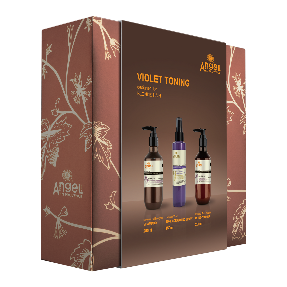 Angel Lavender Violet Tone Correcting Gift Pack