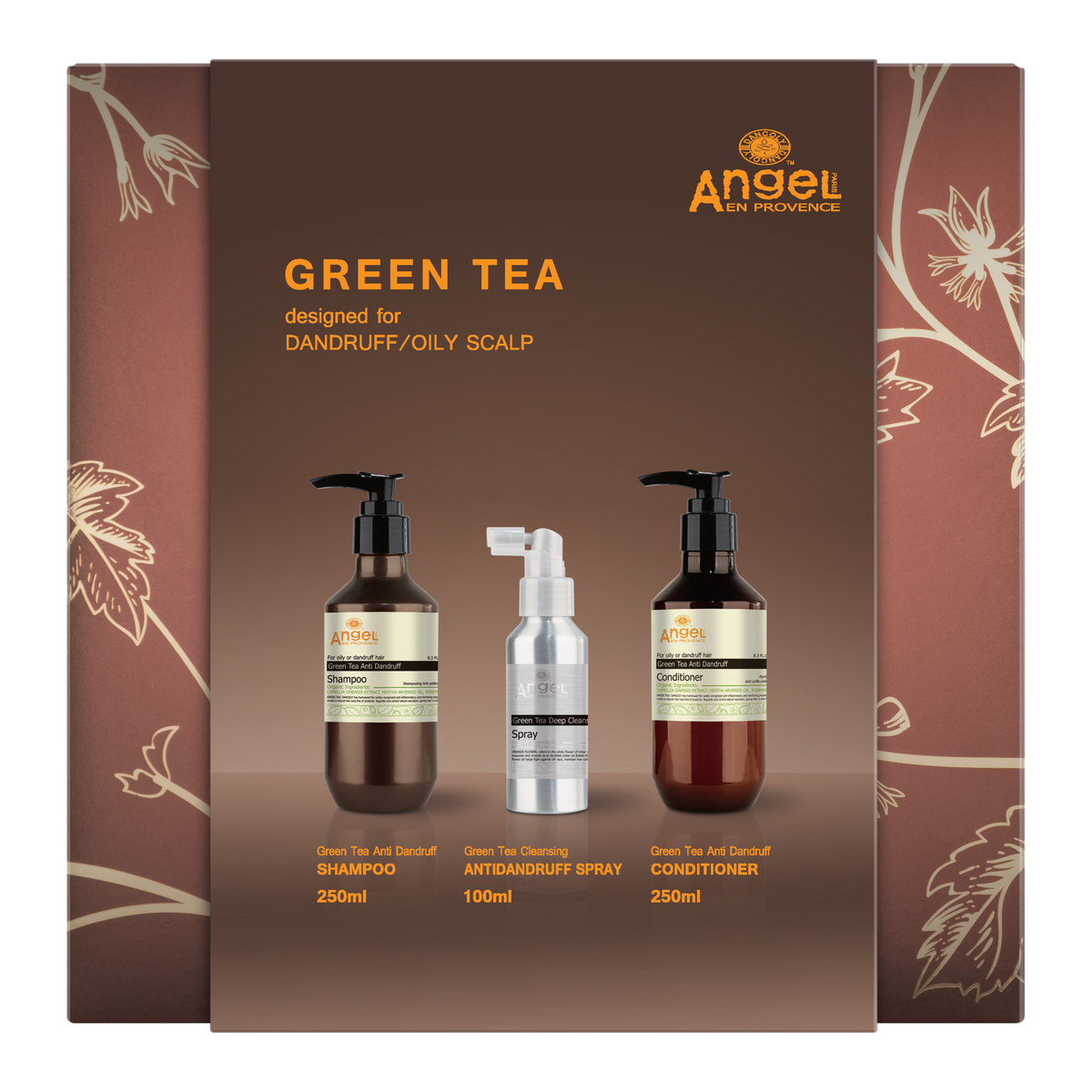 Angel Green Tea Anti-Dandruff Gift Pack