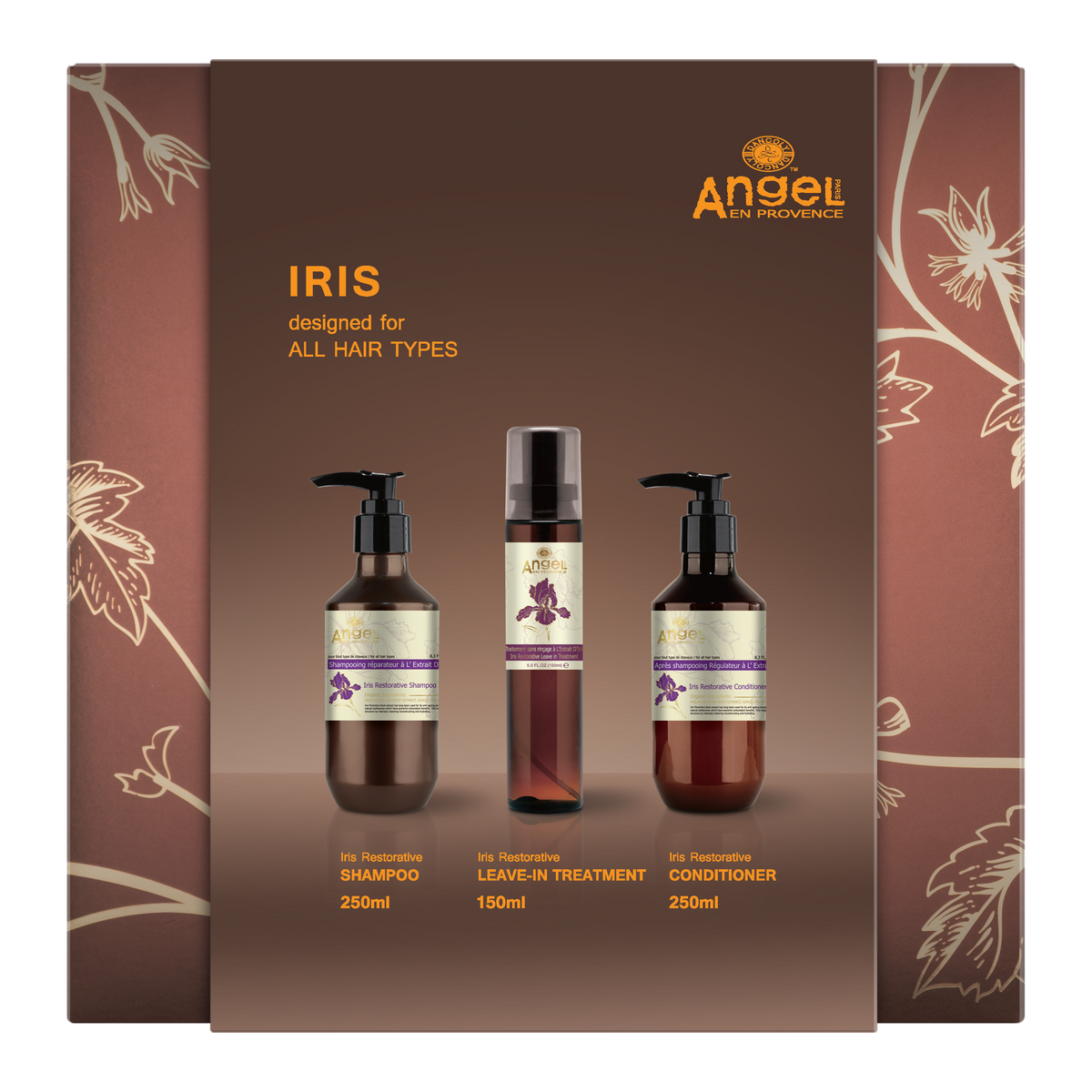 Angel Iris Restorative Duo & Iris Leave-In Treatment Gift Pack