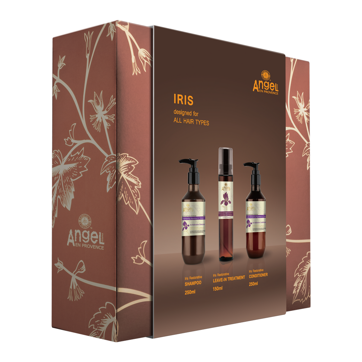 Angel Iris Restorative Duo & Iris Leave-In Treatment Gift Pack