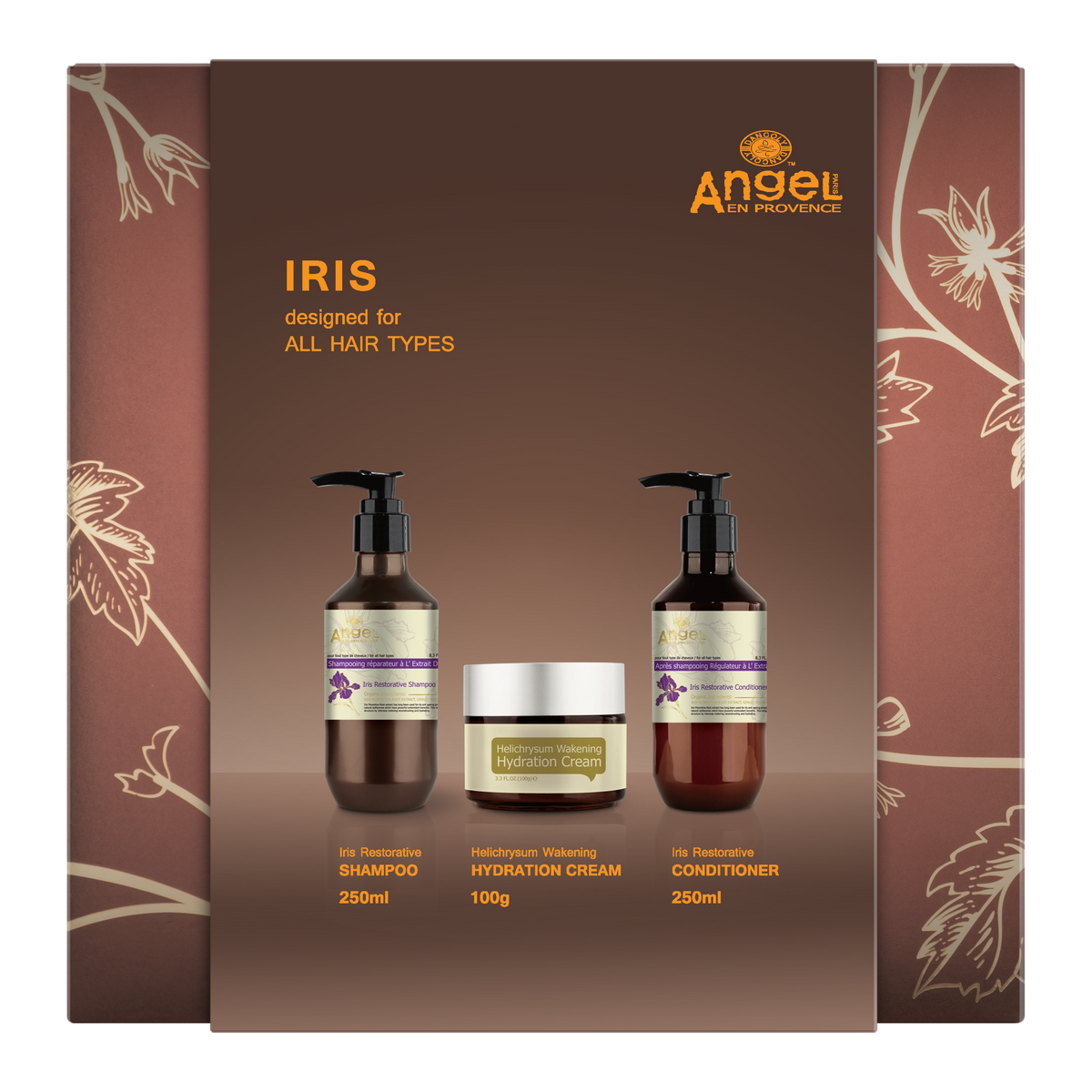 Angel Iris Restorative Duo & Helichrysum Hydration Cream Gift Pack