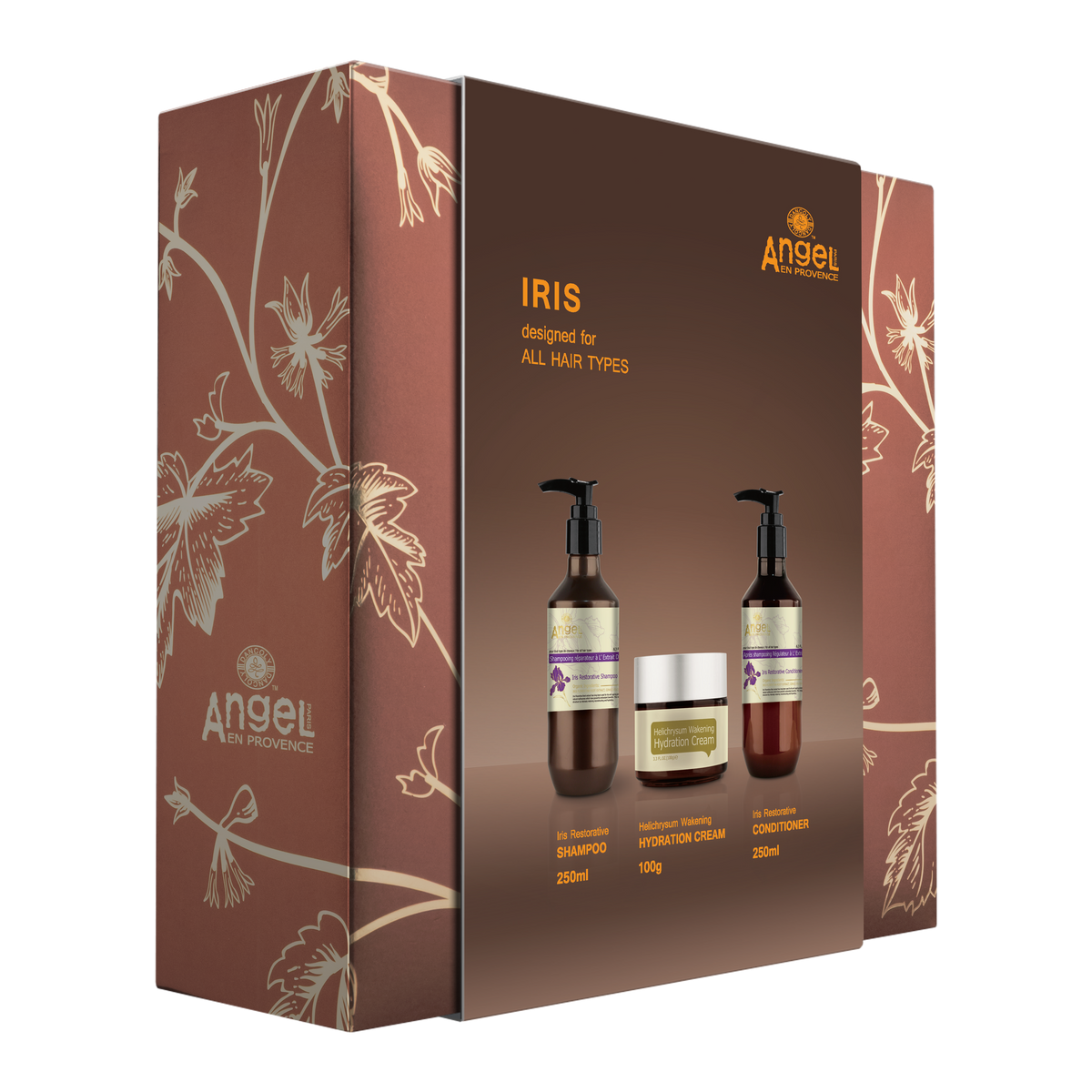 Angel Iris Restorative Duo & Helichrysum Hydration Cream Gift Pack