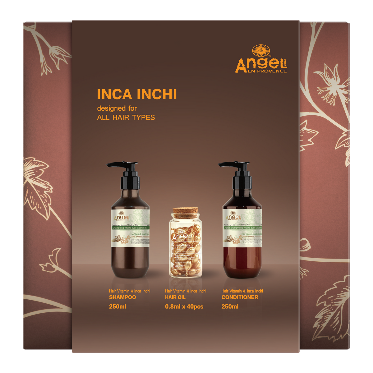 Angel Hair Vitamin & Inca Inchi Oil Gift Pack