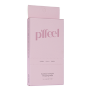 P'ffeel Red Bean Collagen Wrapping Mask Mini Kit 7g x3