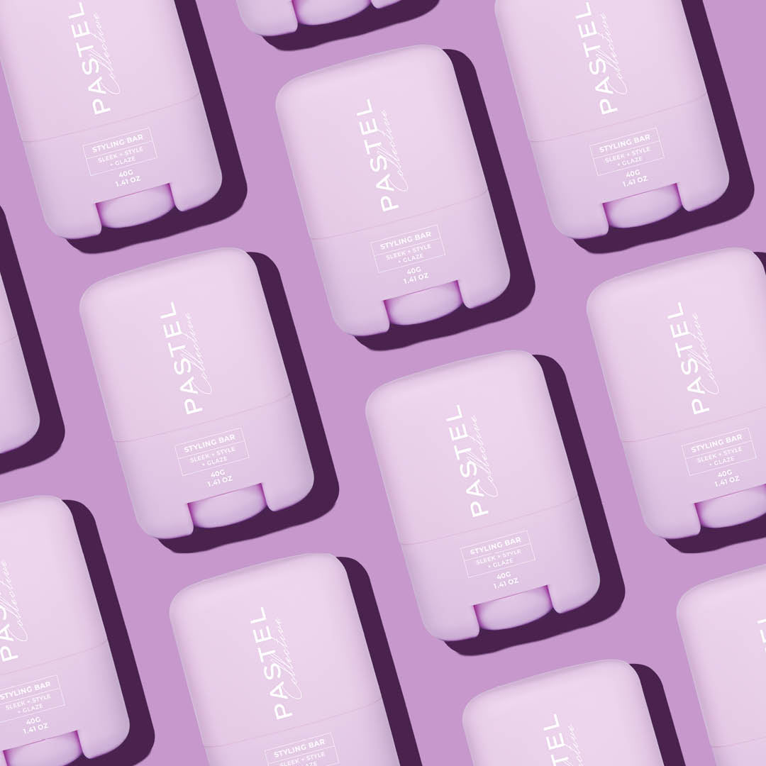Pastel Collective Styling Bar - Sleek + Style + Glaze 40g-Icon Haircare & Beauty NZ