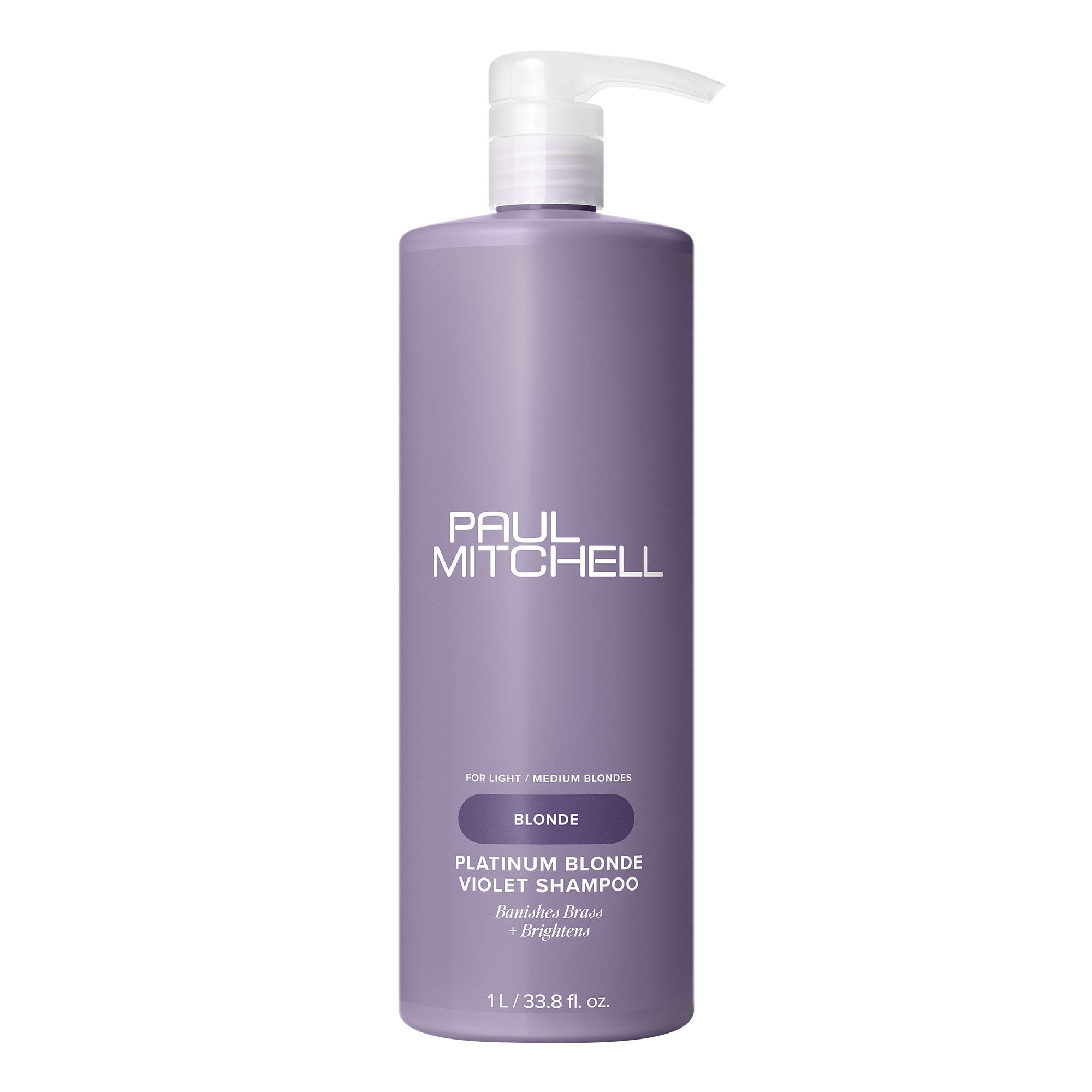 Paul Mitchell Platinum Blonde Violet Shampoo 1 L-Icon Haircare and Beauty NZ-1
