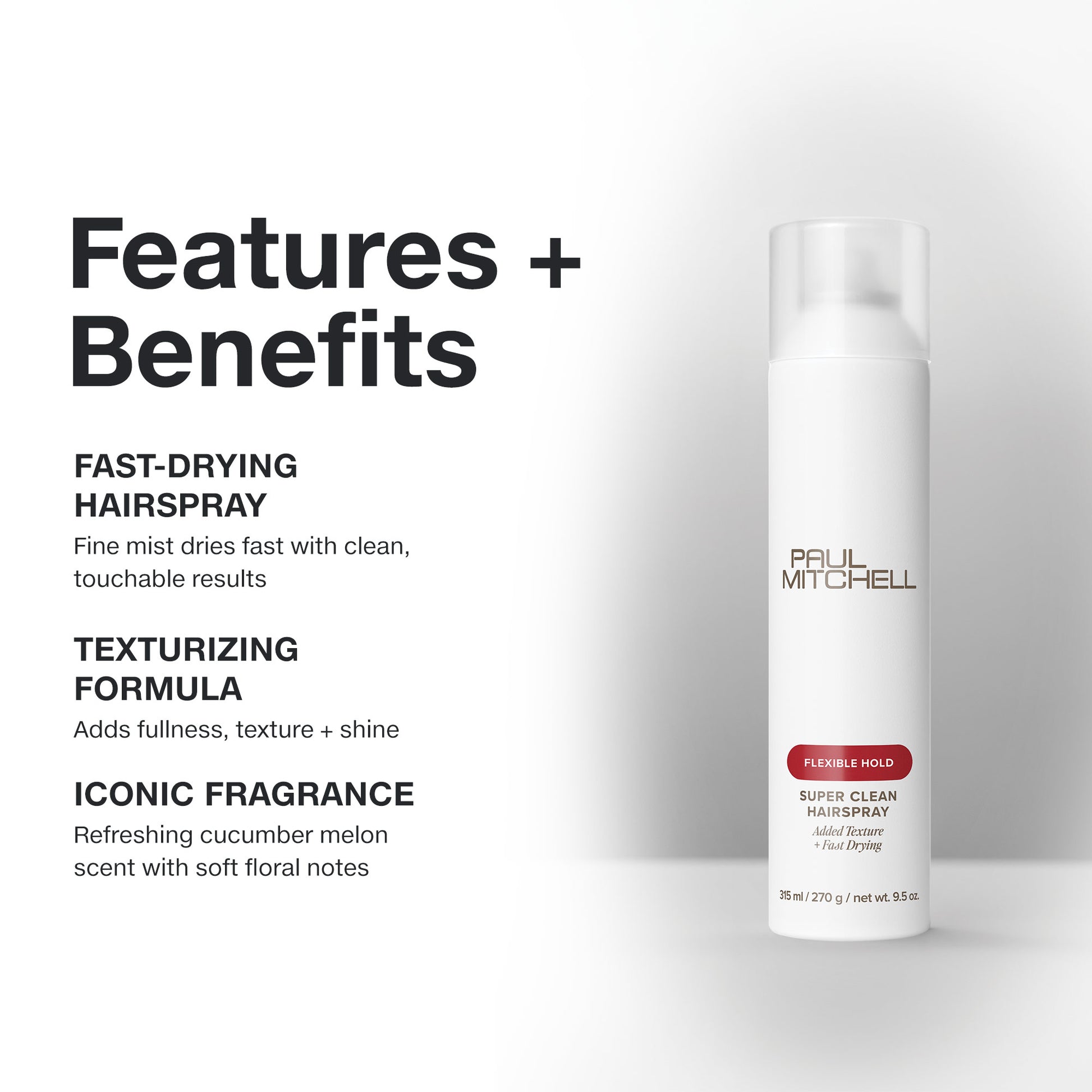 Paul Mitchell Super Clean Hairspray 315ml-Icon Haircare and Beauty NZ-2