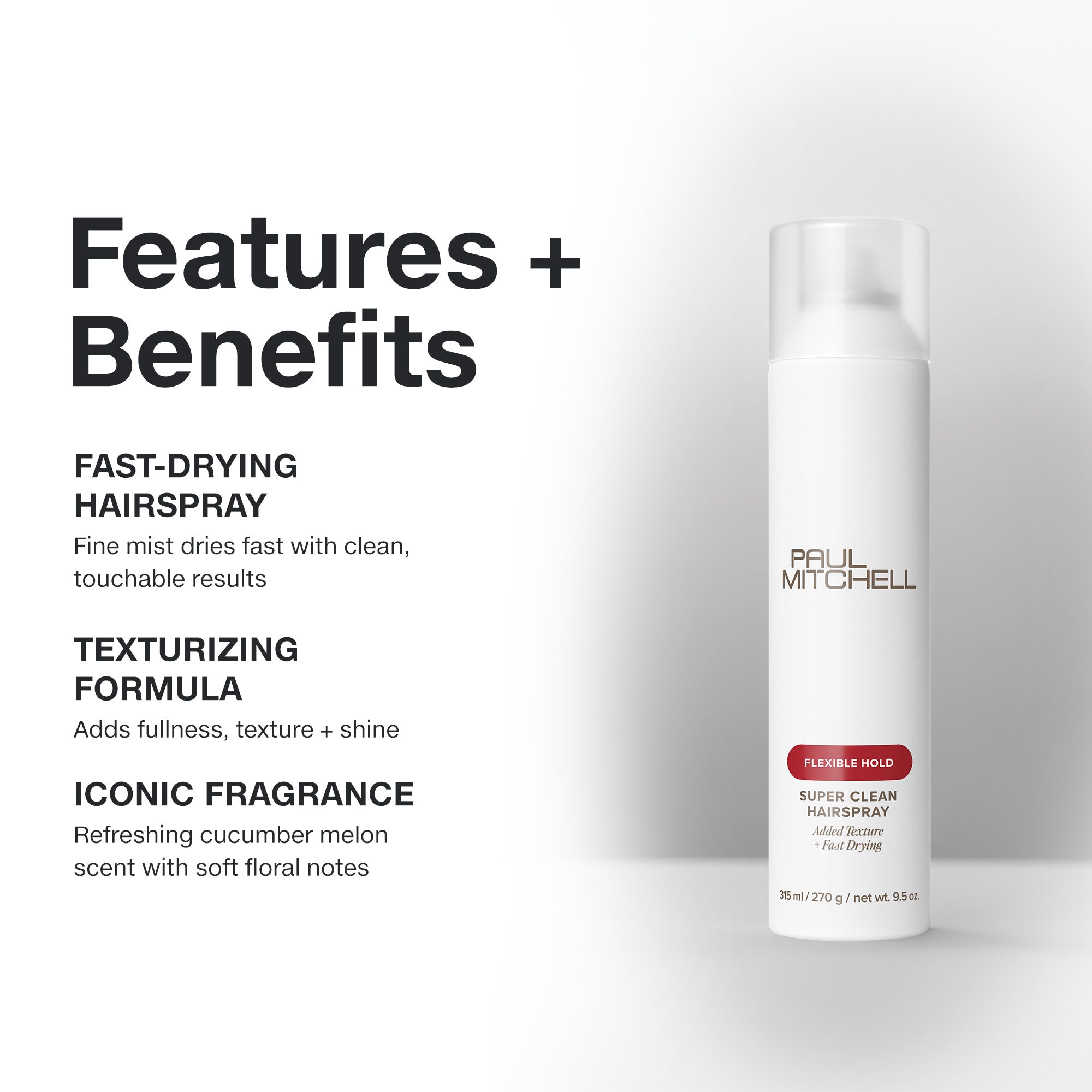 Paul Mitchell Super Clean Hairspray 315ml-Icon Haircare and Beauty NZ-2