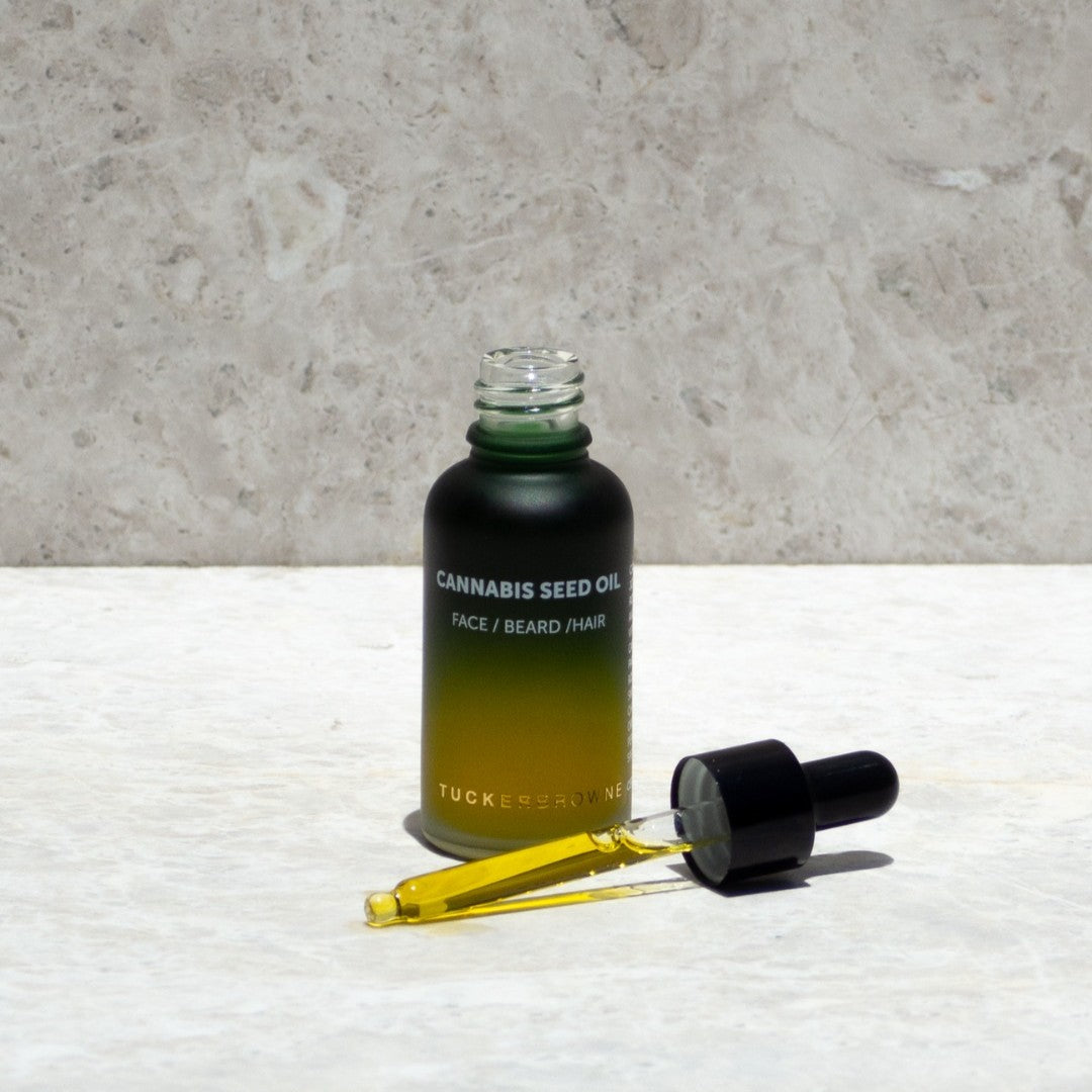 Tucker Browne Canabis Seed Oil 30ml-Icon Haircare and beauty NZ-2