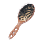 YS Park Soft Cushion Tortoise Hairbrush - Boar/Nylon-Icon Haircare and beauty NZ-1