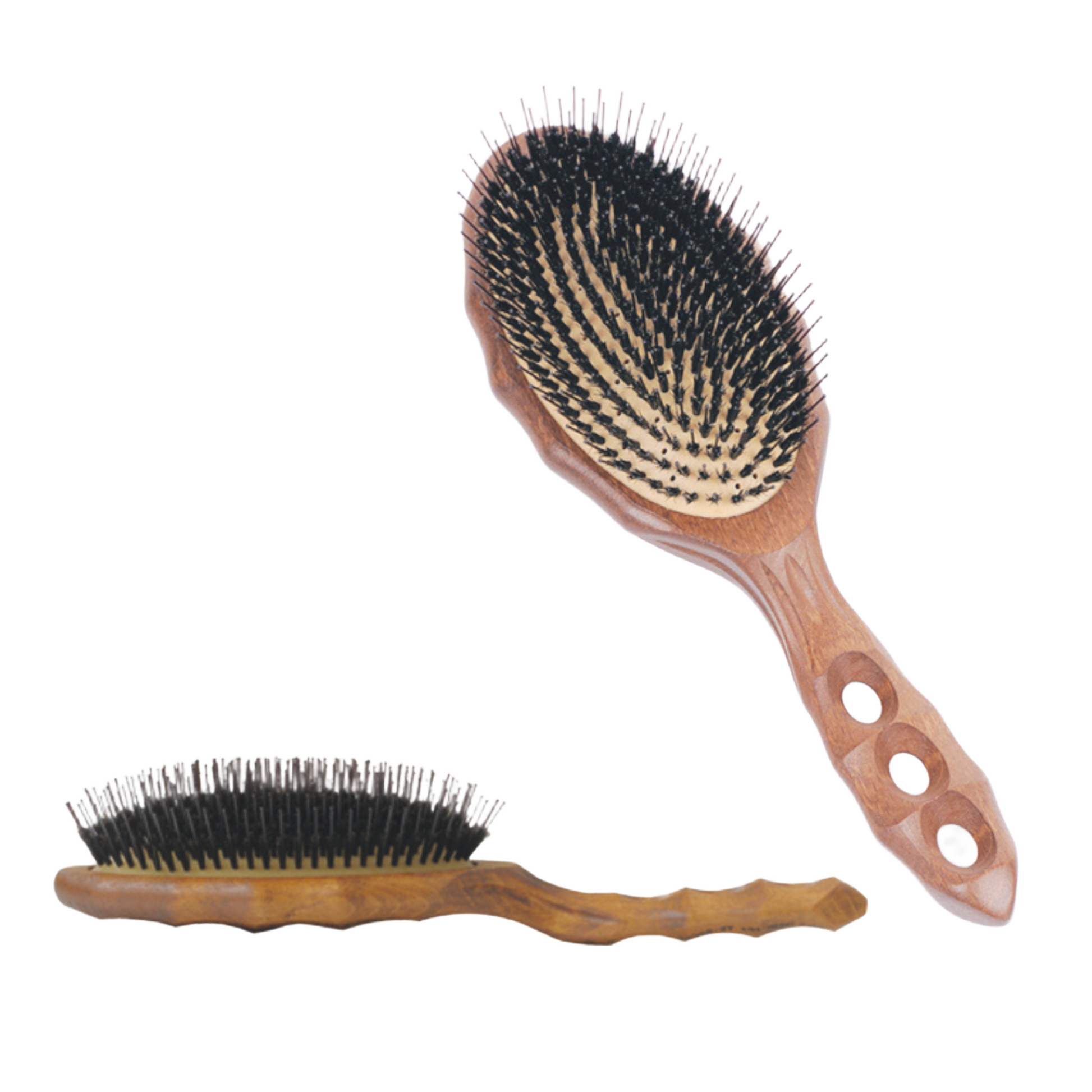 YS Park Soft Cushion Tortoise Hairbrush - Boar/Nylon-Icon Haircare and beauty NZ-3