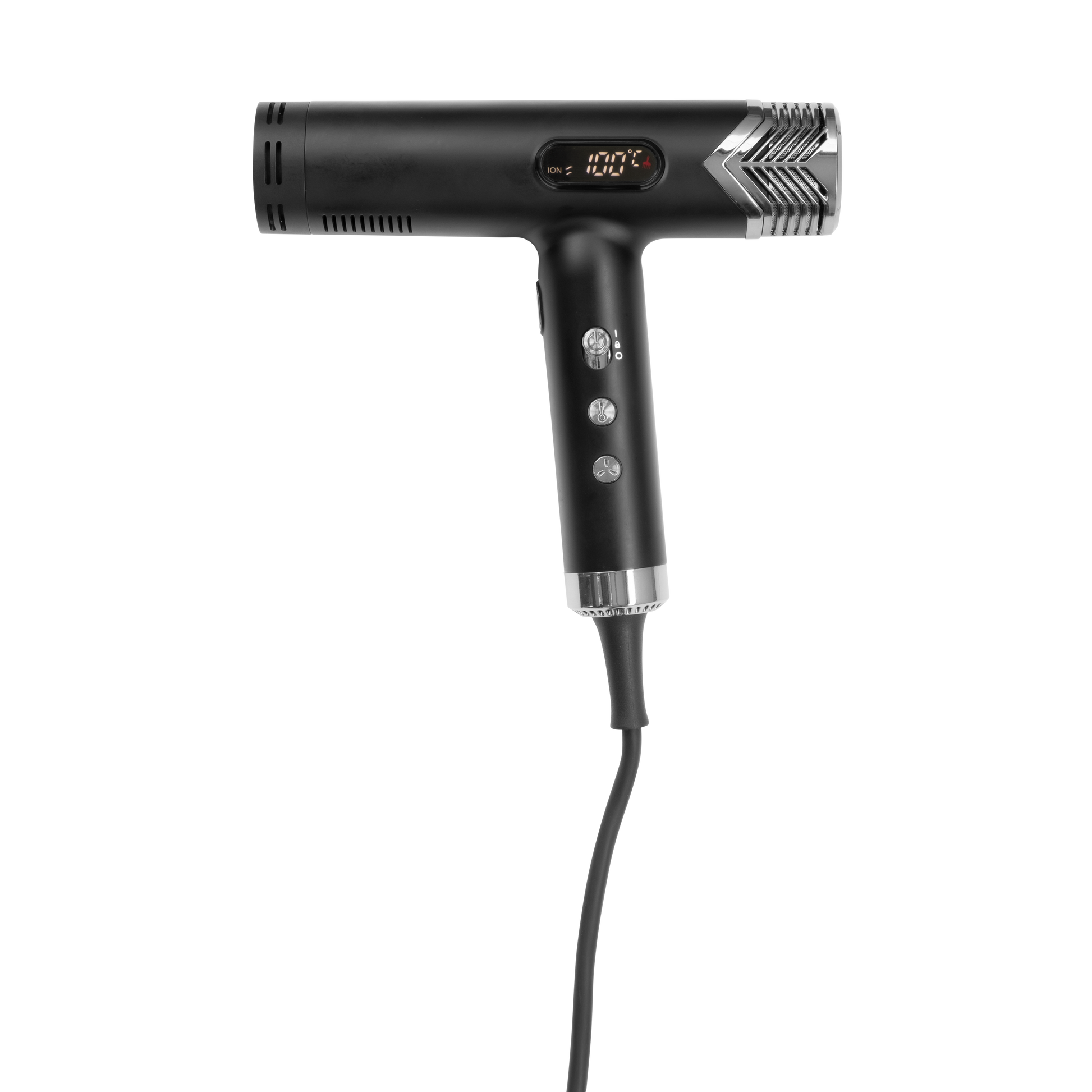 Yokubō Deluxe Hair Dryer - Black & Silver-Icon Haircare and beauty NZ-1