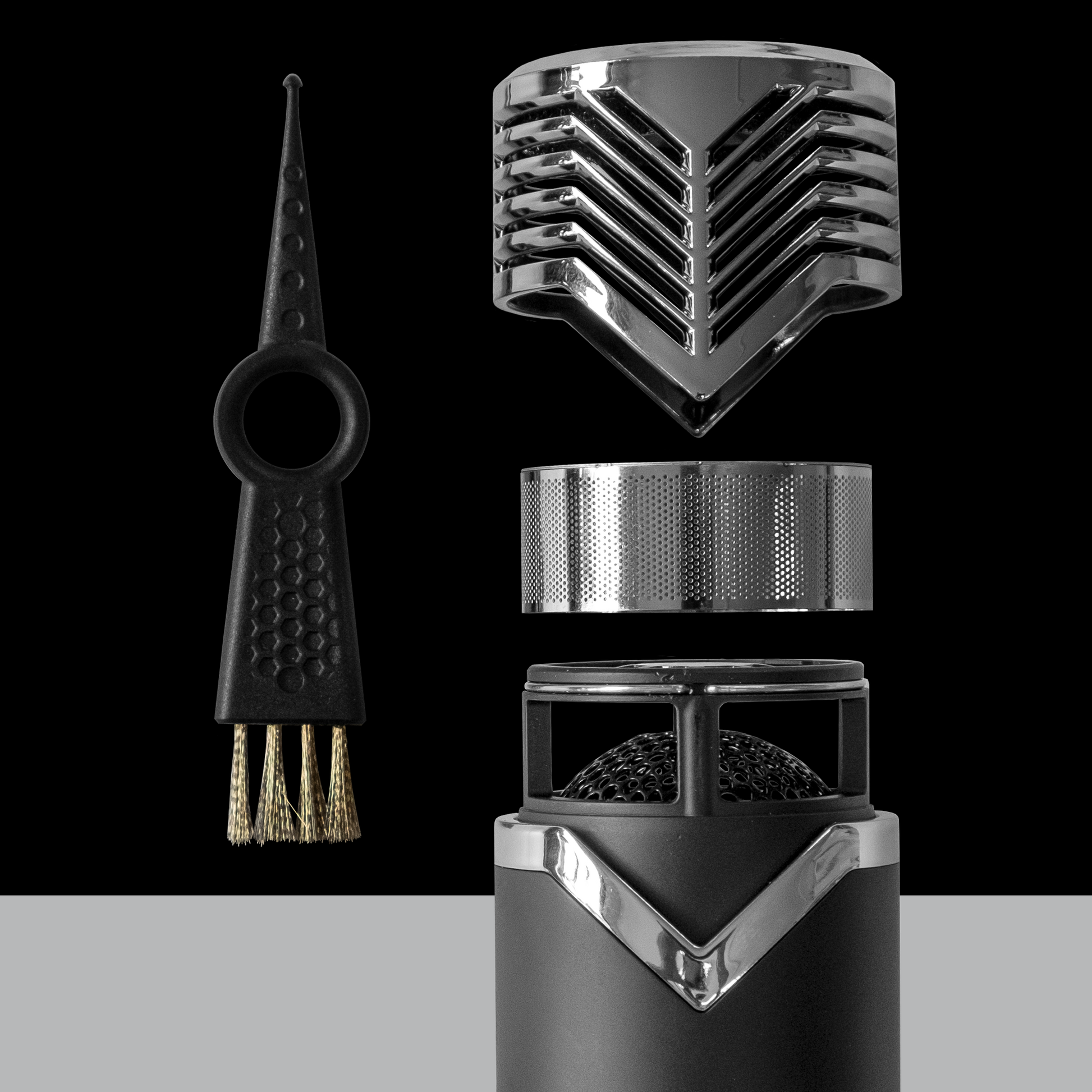 Yokubō Deluxe Hair Dryer - Black & Silver-Icon Haircare and beauty NZ-5