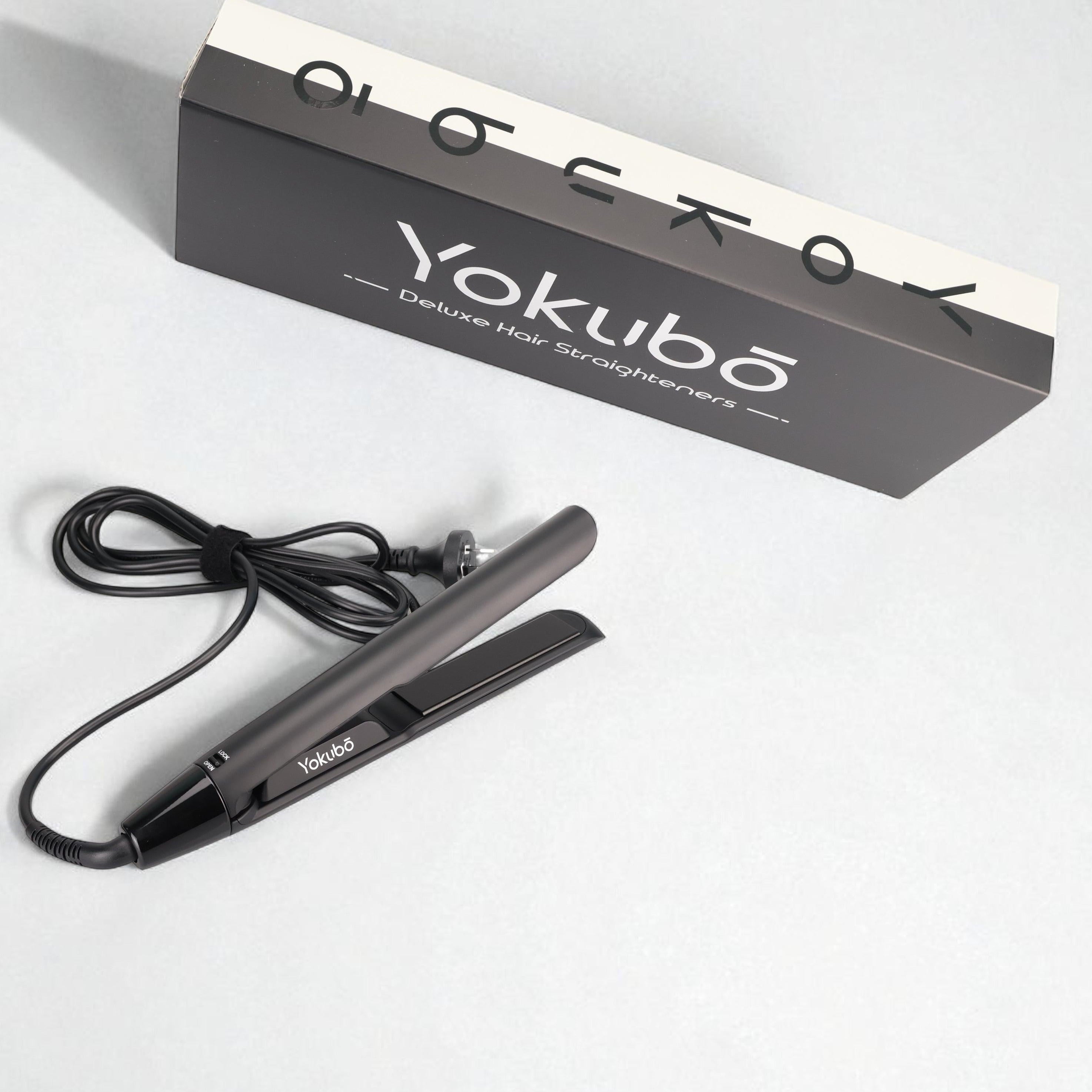 Yokubō Deluxe Hair Straightener - Black-Icon Haircare and beauty NZ-2