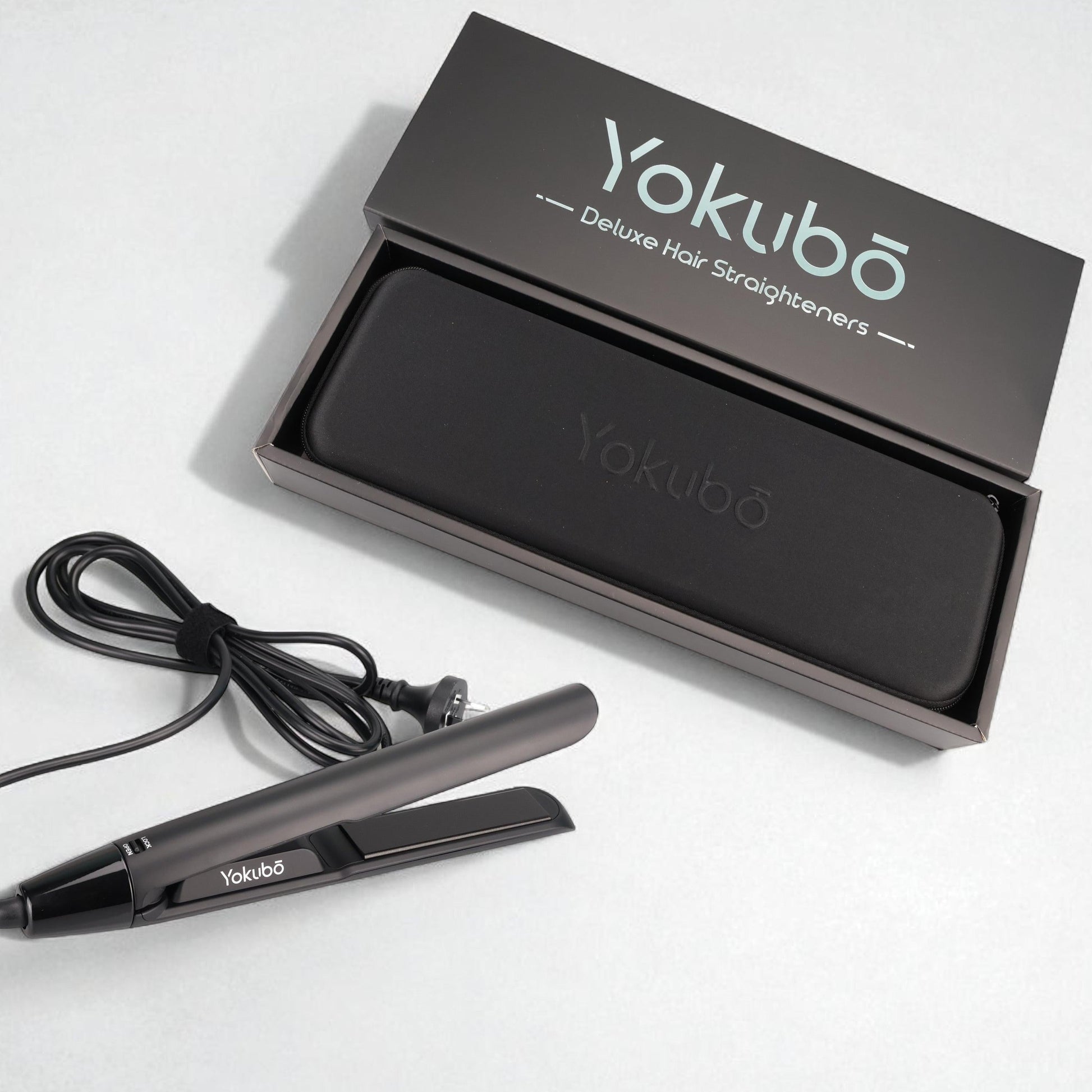 Yokubō Deluxe Hair Straightener - Black-Icon Haircare and beauty NZ-4