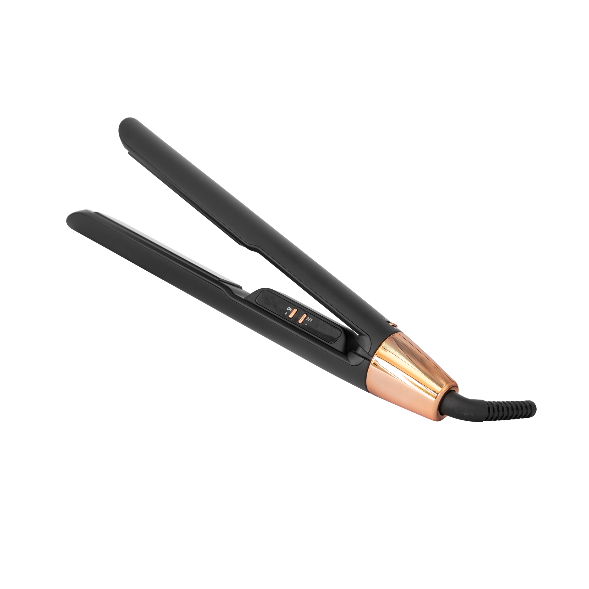 Yokubō Deluxe Hair Straightener - Black & Rose Gold-Icon Haircare and beauty NZ-1