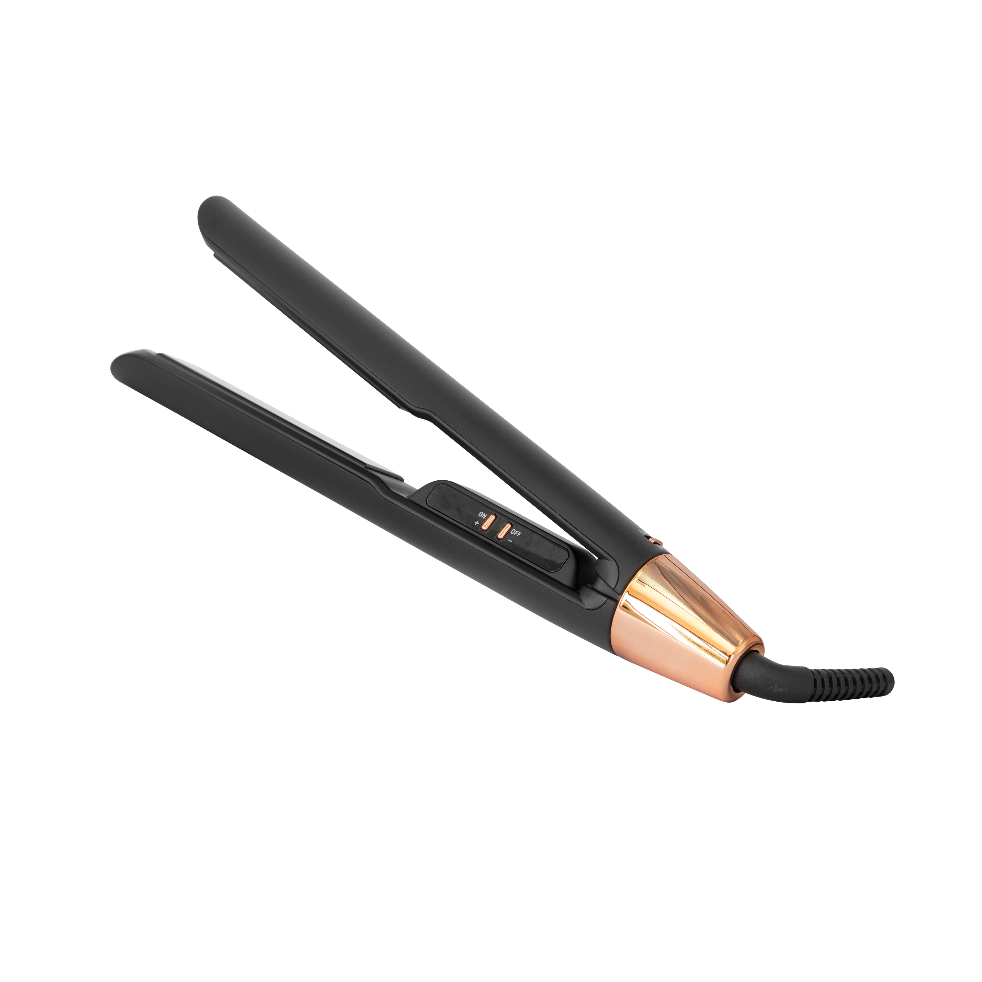 Yokubō Deluxe Hair Straightener - Black & Rose Gold-Icon Haircare and beauty NZ-1