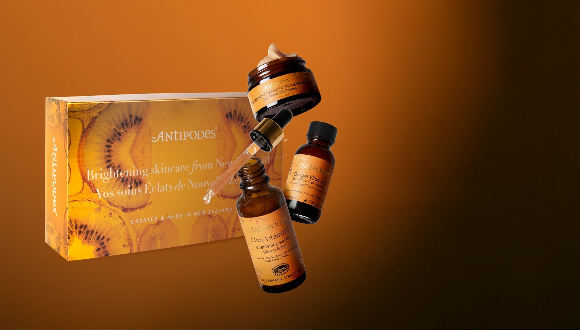 Antipodes Brightening Skincare Gift Set hero image