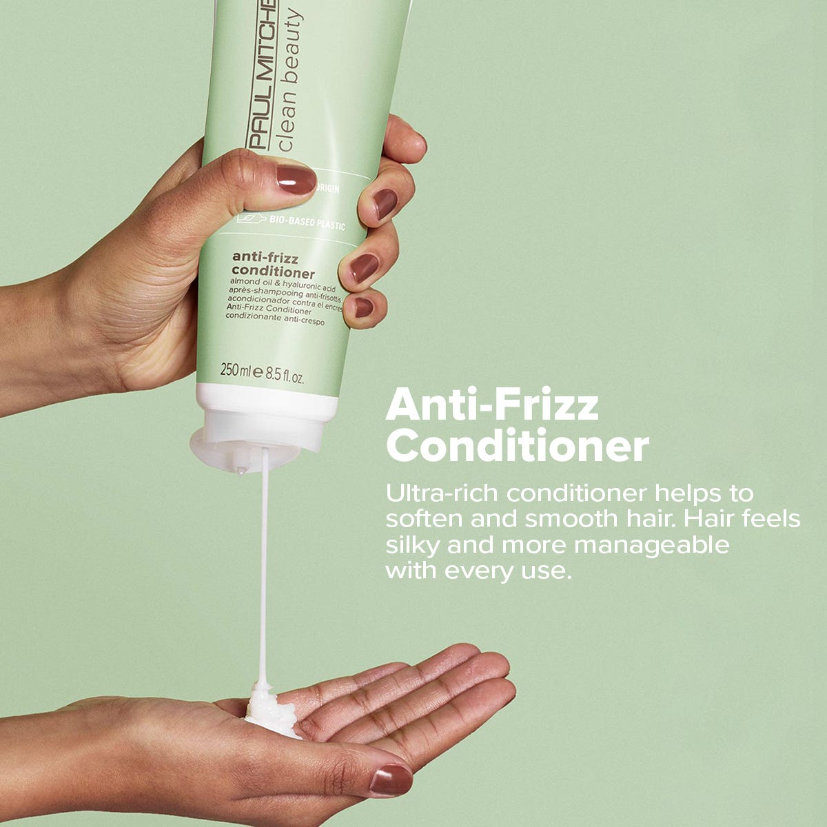 Paul Mitchell Clean Beauty Anti-Frizz Conditioner 250ml-Icon Haircare and Beauty NZ-2