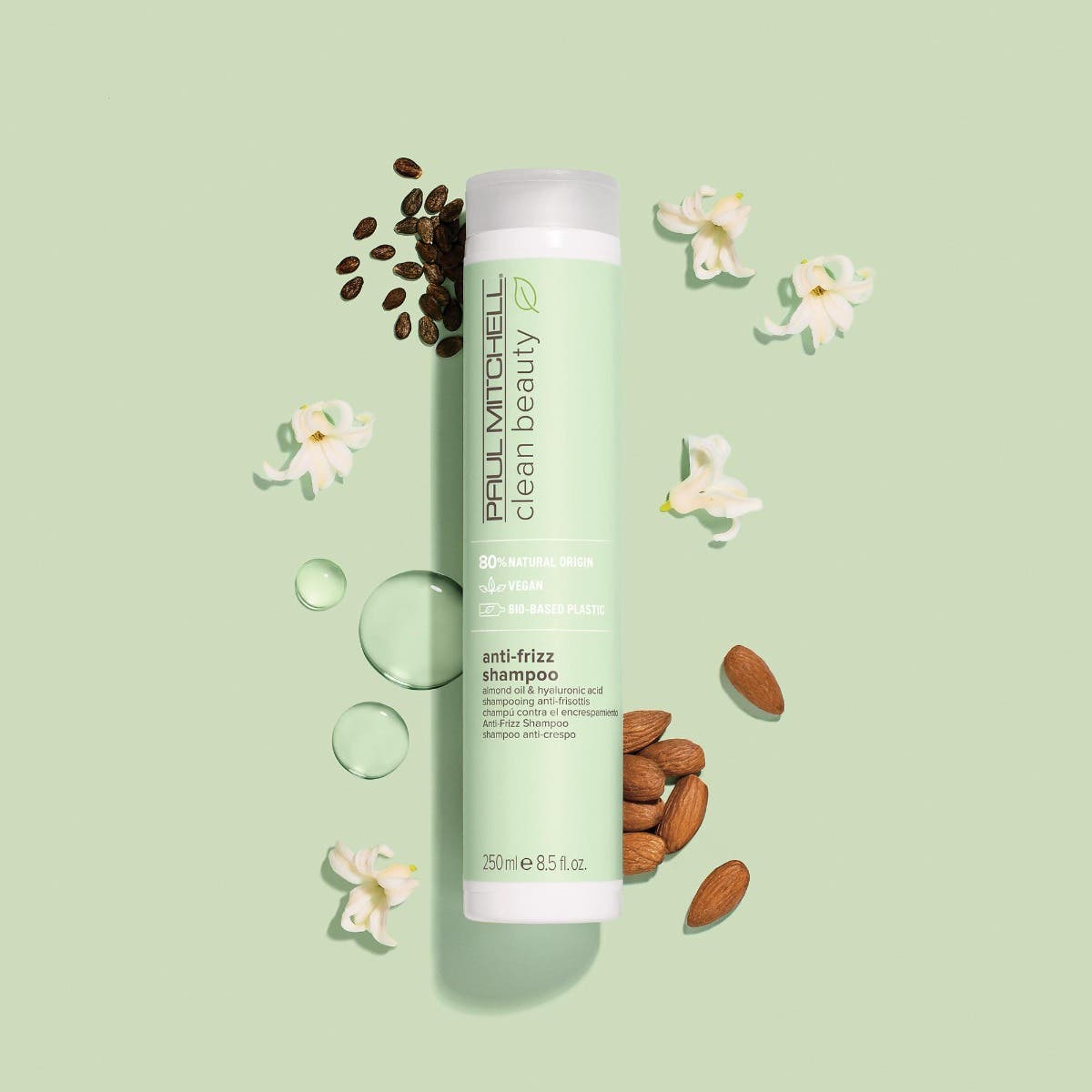 Paul Mitchell Clean Beauty Anti-Frizz Shampoo 250ml-Icon Haircare and Beauty NZ-4