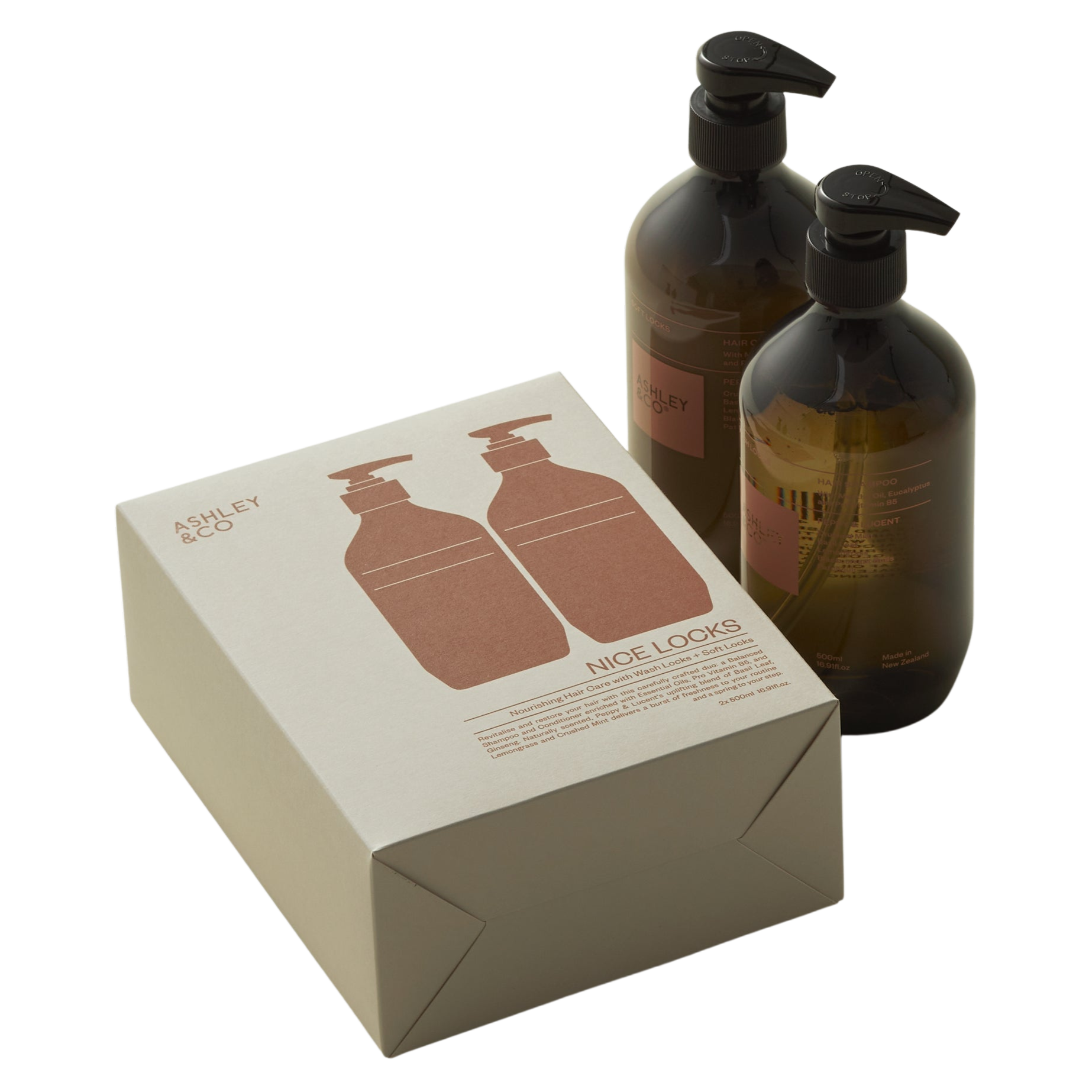 Ashley & Co Haircare Set - Peppy & Lucent 1 Icon Haircare and Beauty New Zealand