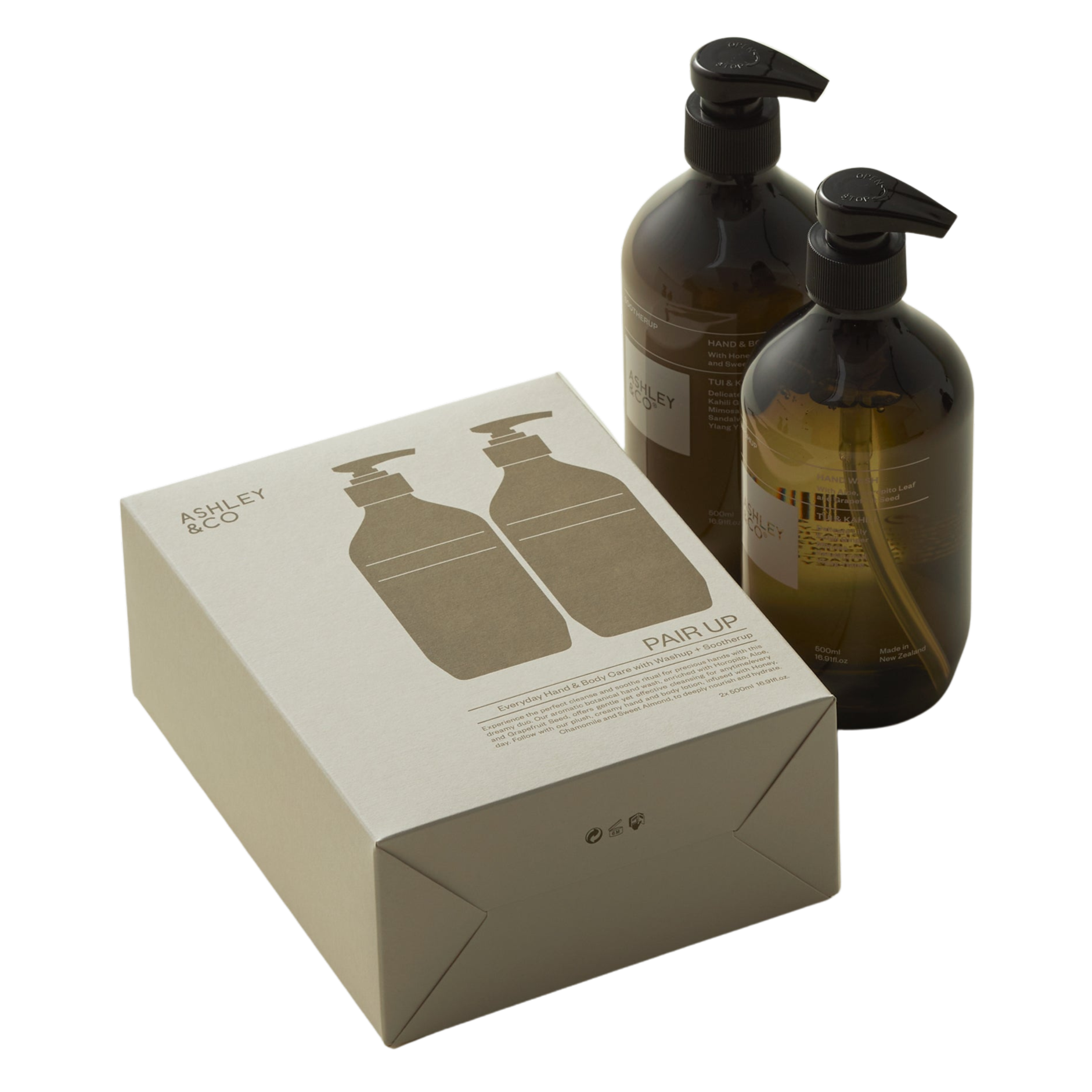 Ashley & Co Hand & Body Care Set - Tui & Kahili 1 Icon Haircare and Beauty New Zealand
