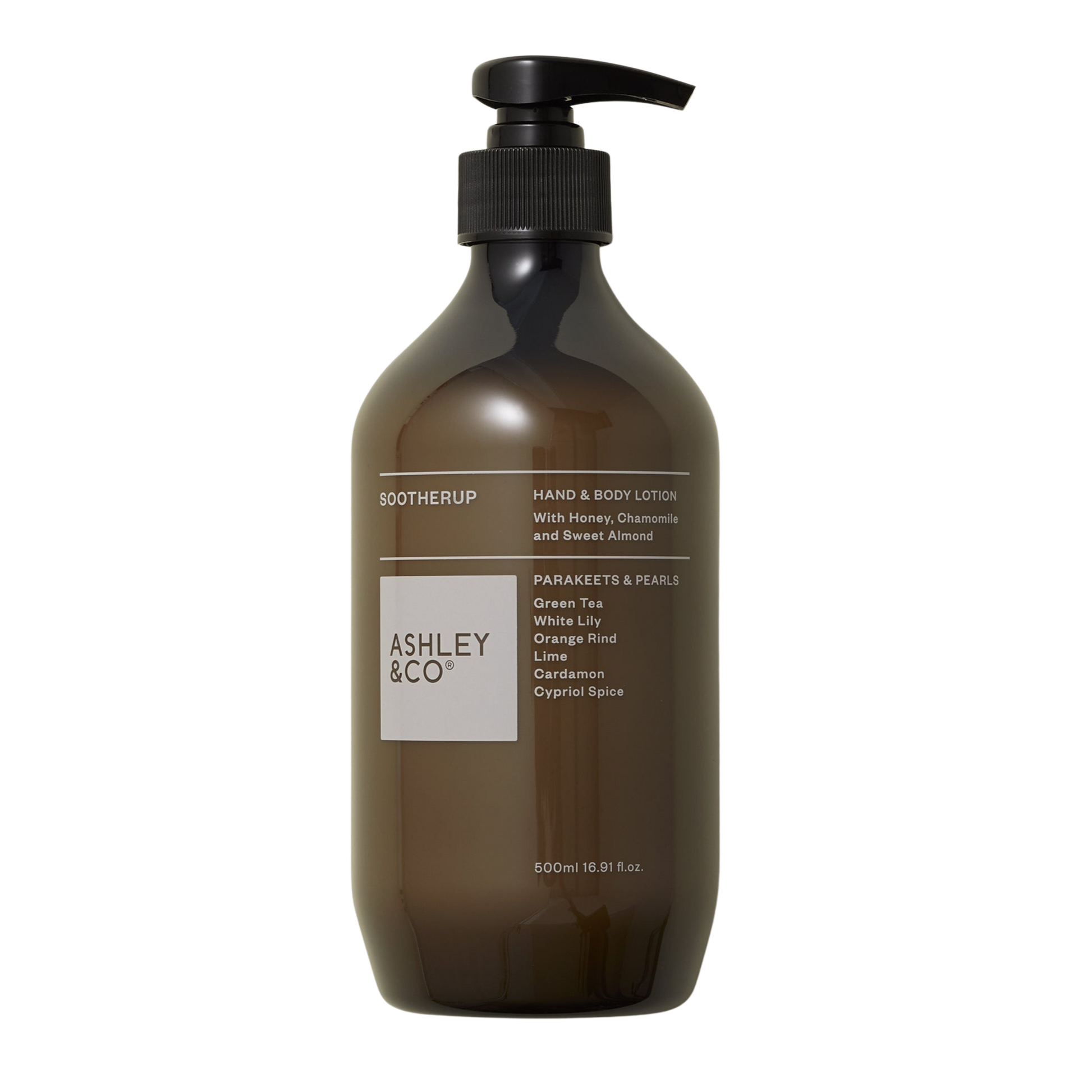 Ashley & Co Hand & Body Lotion - Parakeets & Pearls 500ml 1 Icon Haircare and Beauty New Zealand