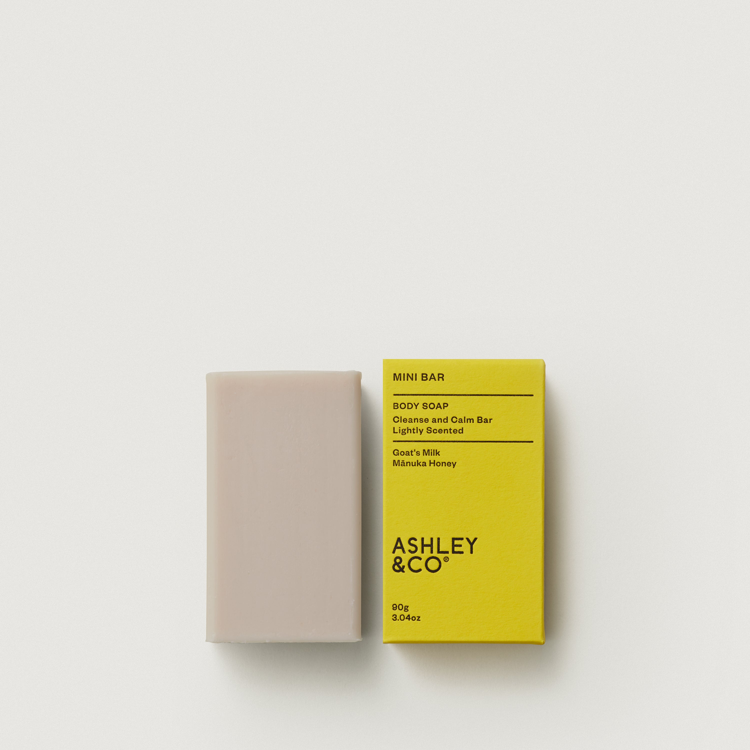 Ashley & Co Mini Bar Body Soap 90g - Tui & Kahili 2 Icon Haircare and Beauty New Zealand