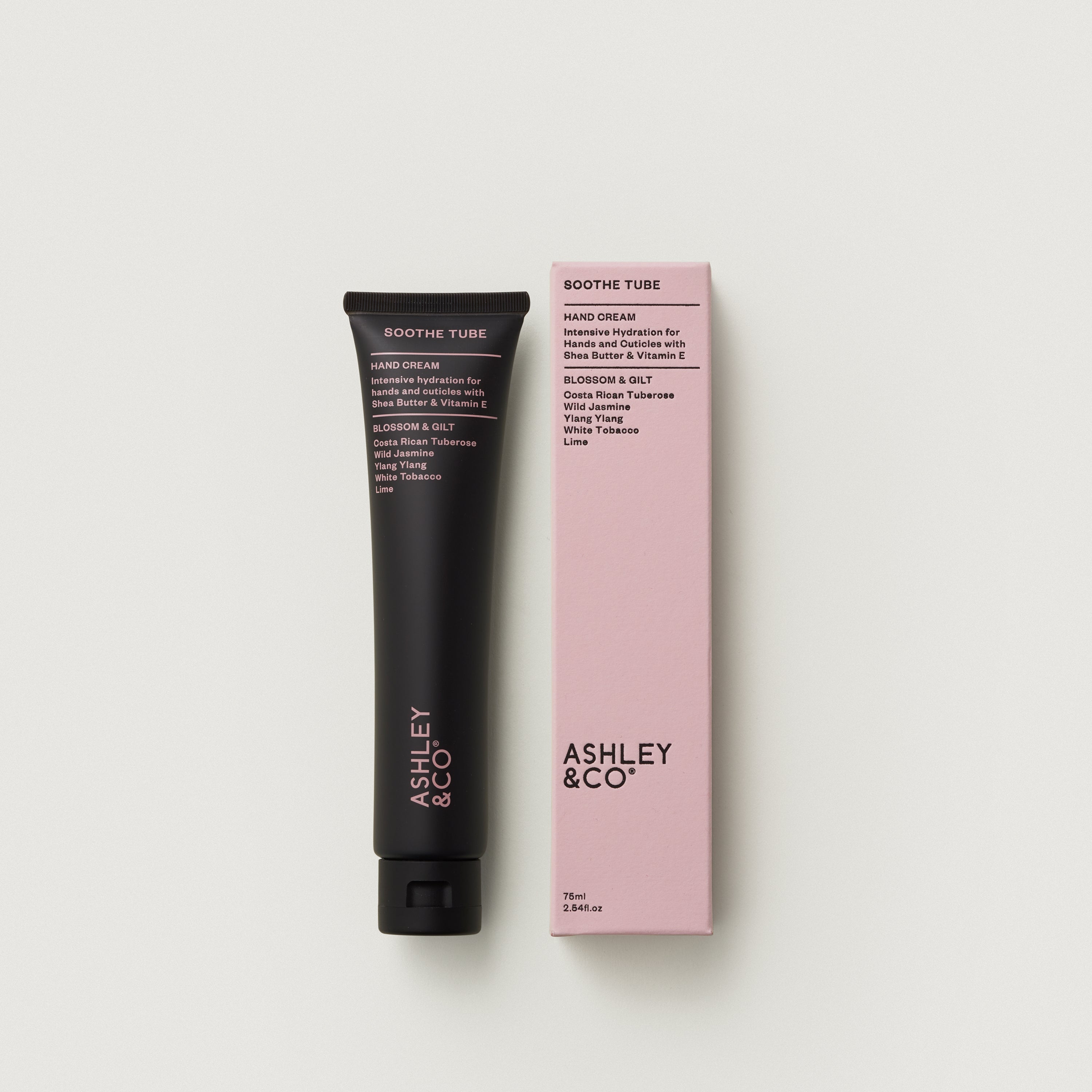 Ashley & Co Sooth Tube Hand Cream - Blossom & Gilt 75ml