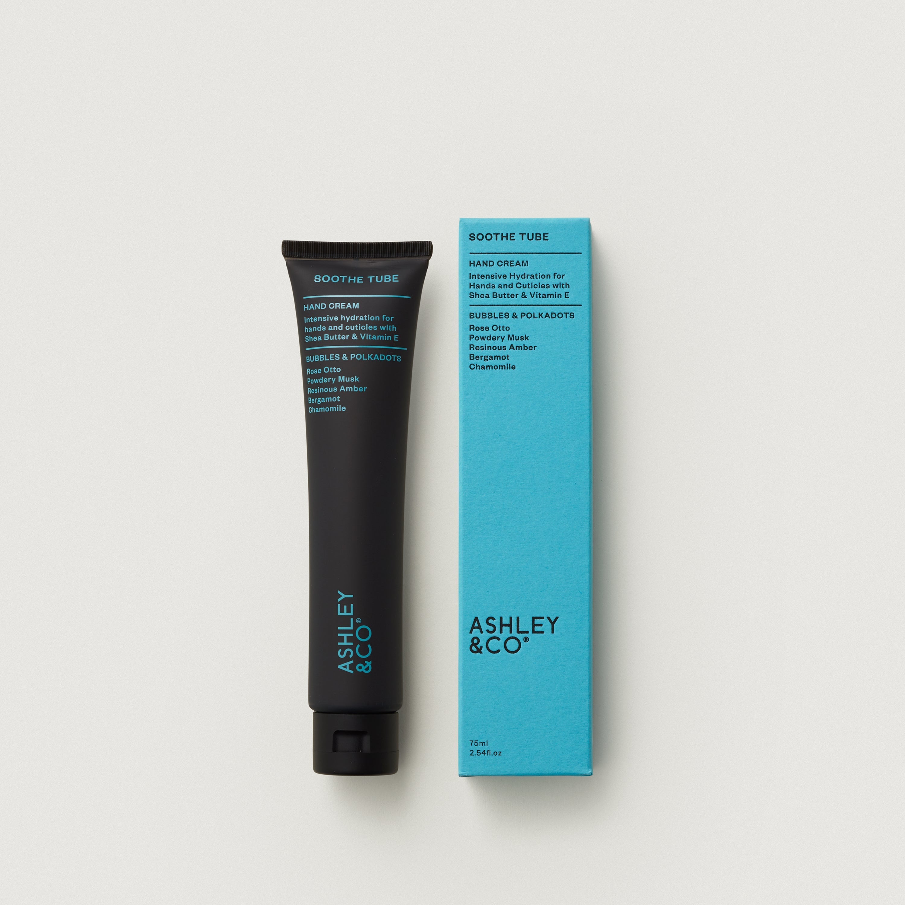 Ashley & Co Sooth Tube Hand Cream - Bubbles & Polkadots 75ml