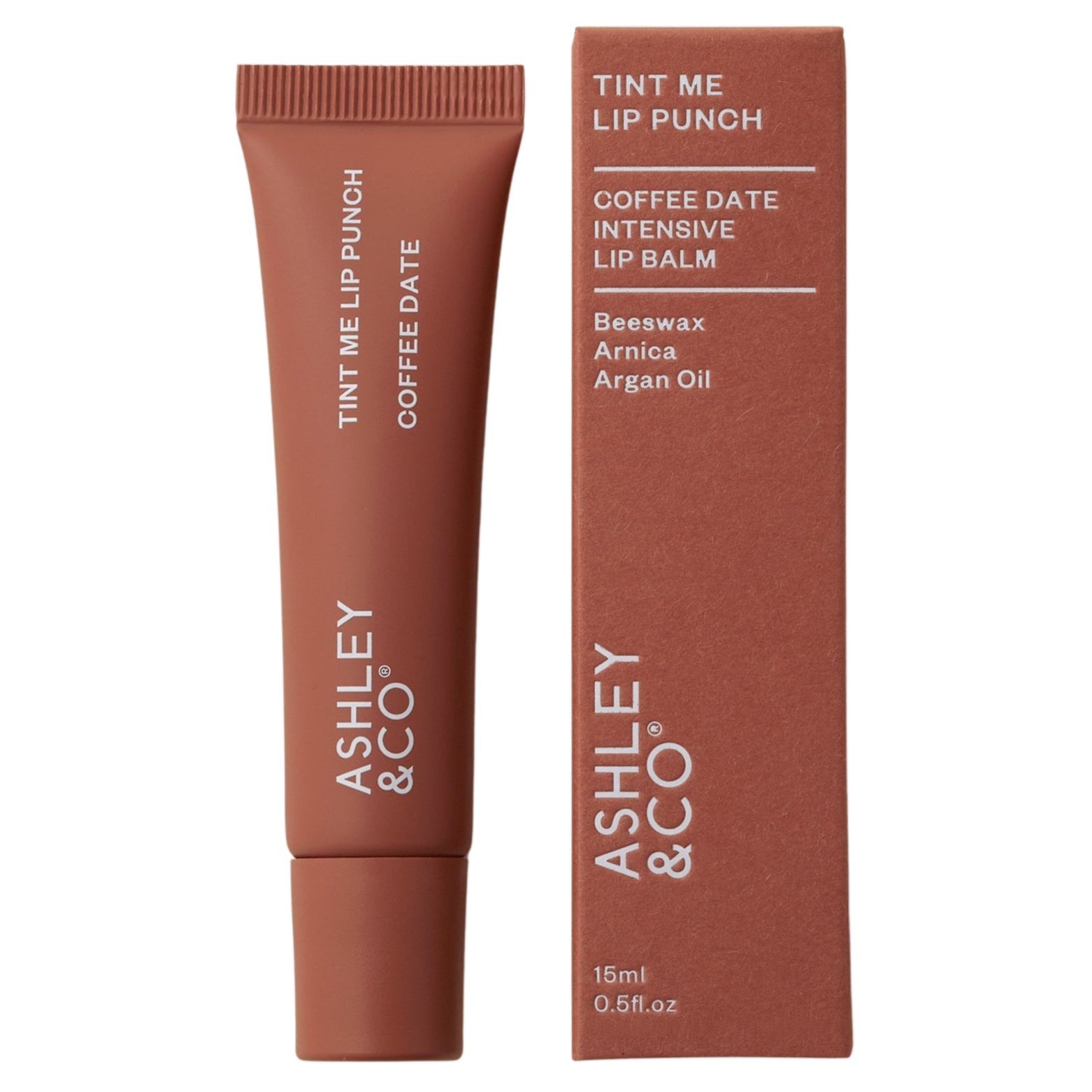 Ashley & Co Tint Me Lip Punch - Coffee Date 15ml 1 Icon Haircare and Beauty New Zealand