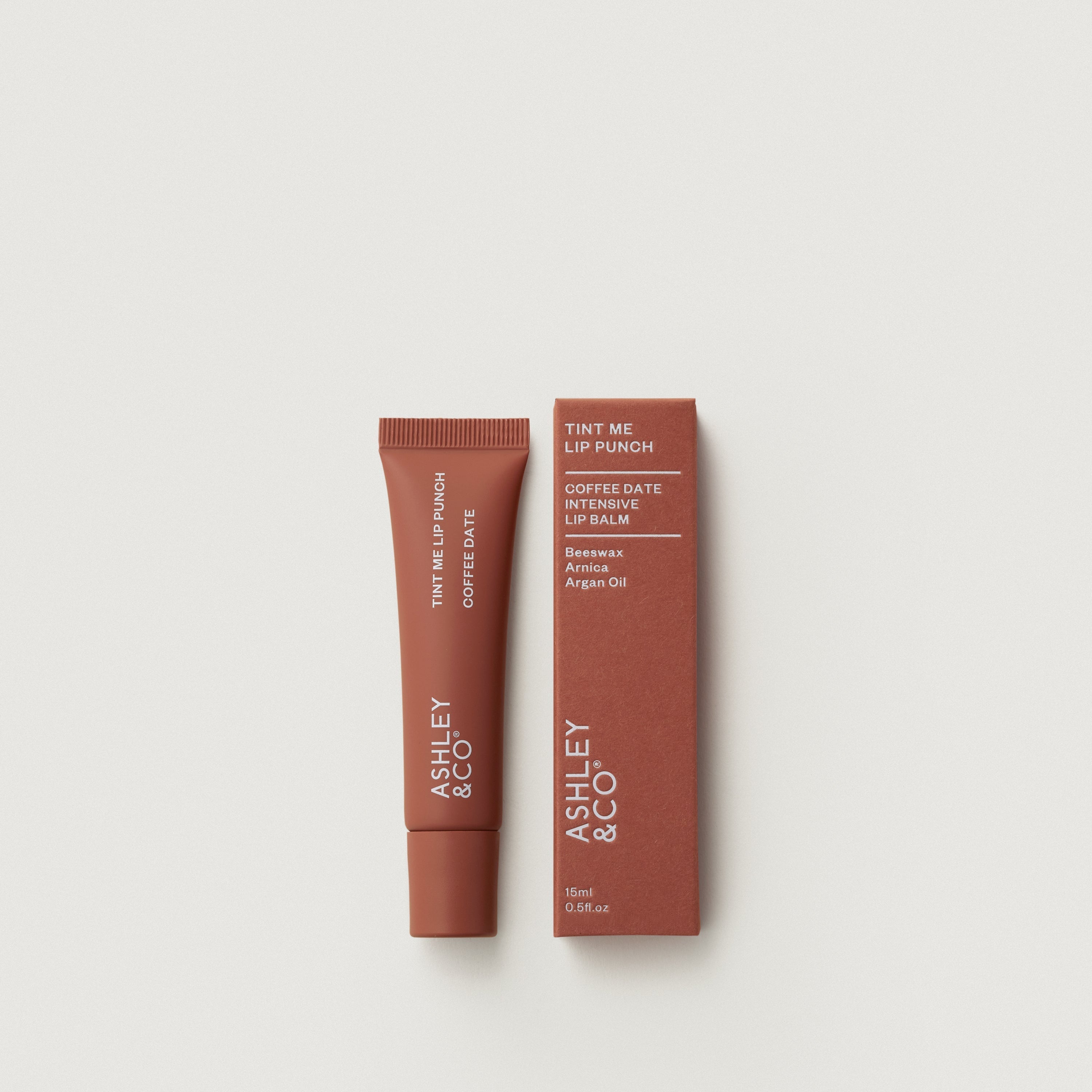 Ashley & Co Tint Me Lip Punch - Coffee Date 15ml 2 Icon Haircare and Beauty New Zealand