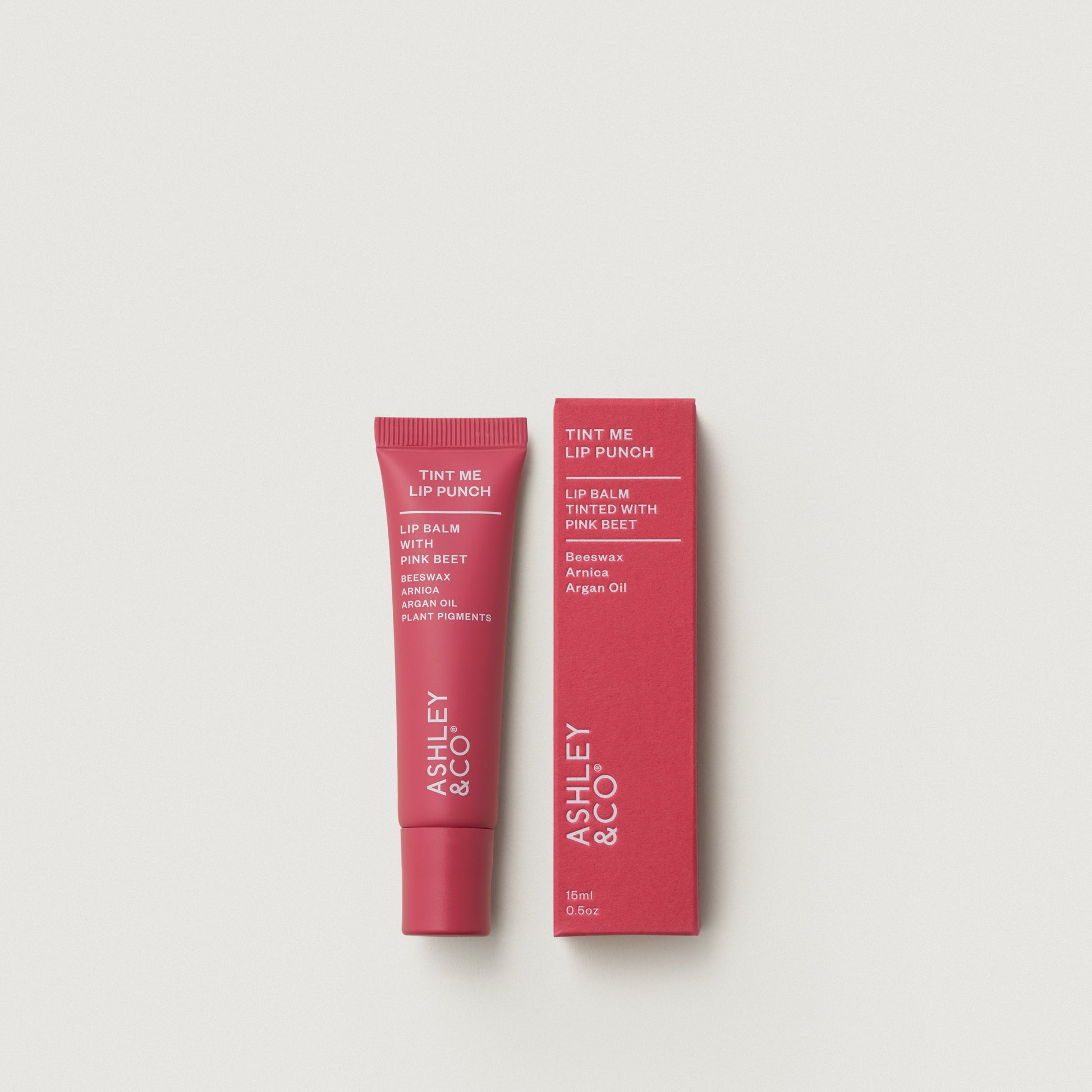 Ashley & Co Tint Me Lip Punch - Pink Beet 15ml 2 Icon Haircare and Beauty New Zealand