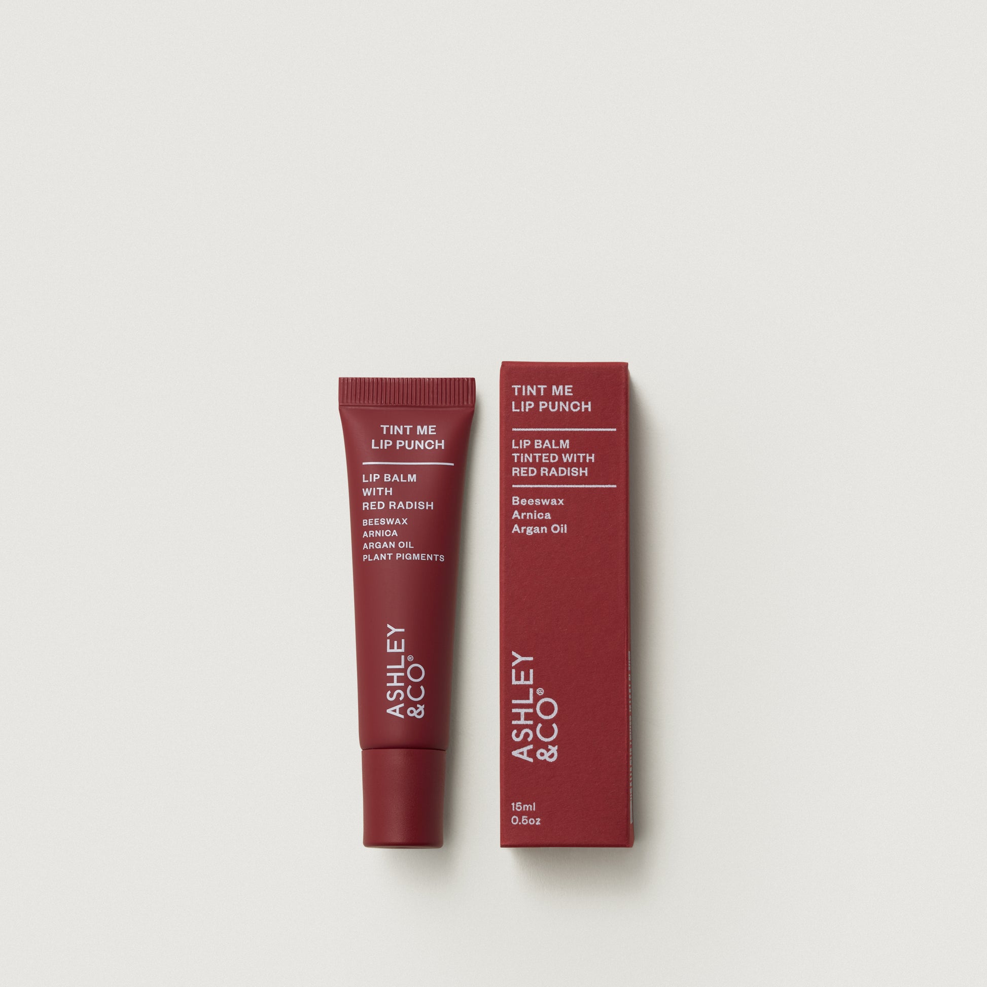 Ashley & Co Tint Me Lip Punch - Red Radish 15ml 3 Icon Haircare and Beauty New Zealand