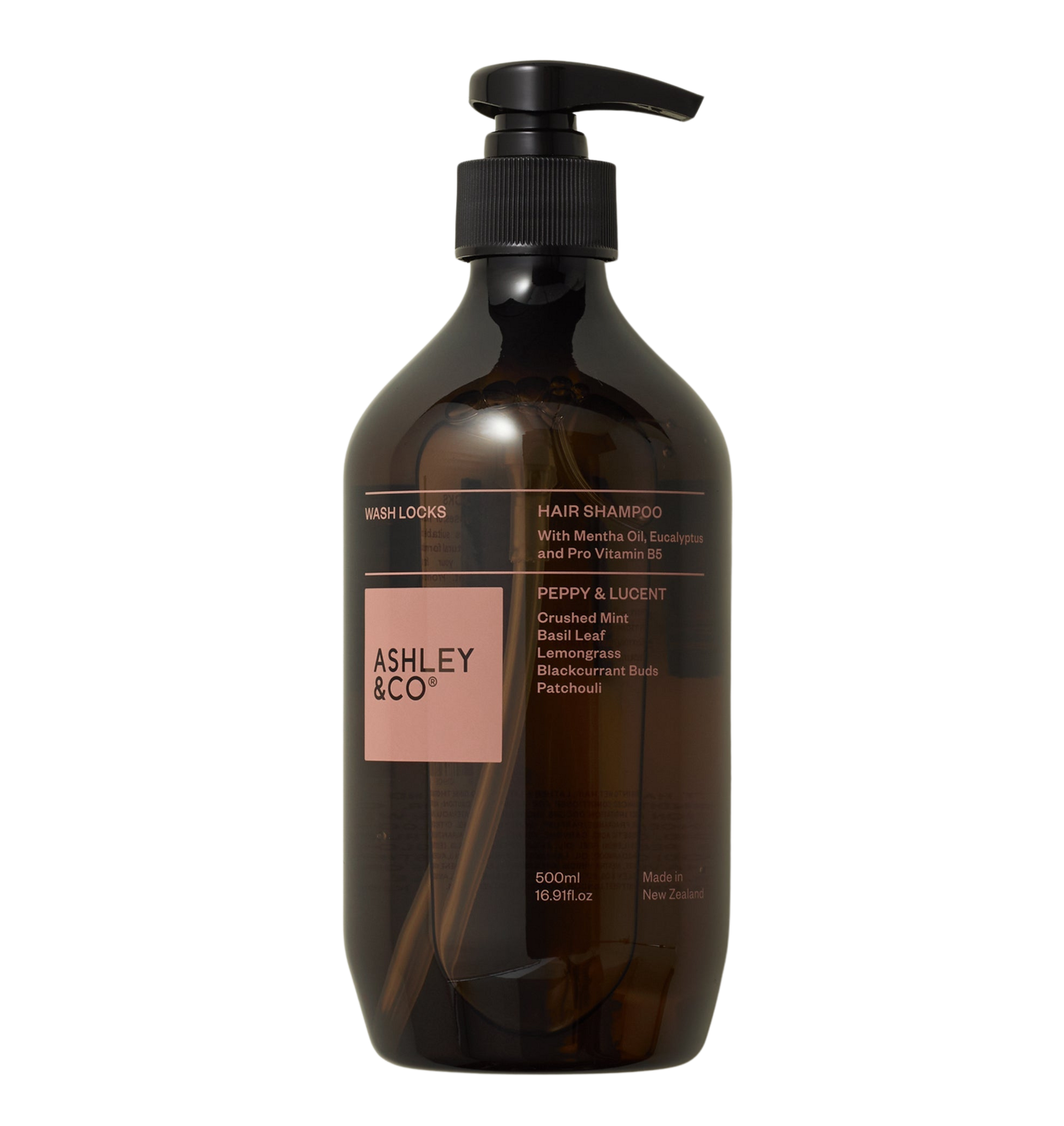 Ashley & Co Wash Locks Shampoo 500ml 1 Icon Haircare and Beauty New Zealand